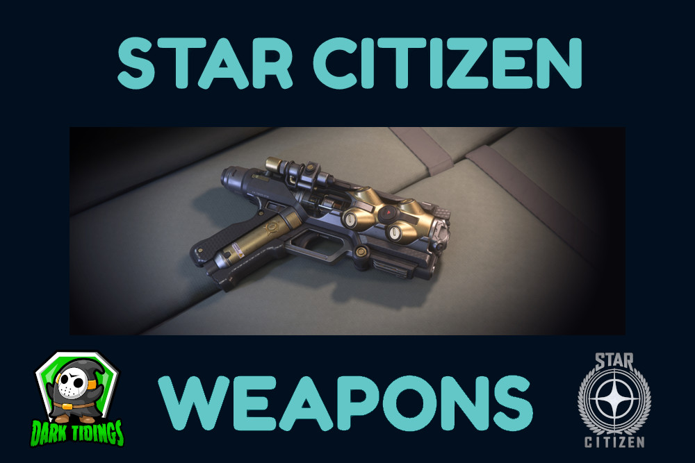 Star Citizen Weapon ATZKAV ”DEADEYE” SNIPER RIFLE & PISTOL Star Citizen Gun