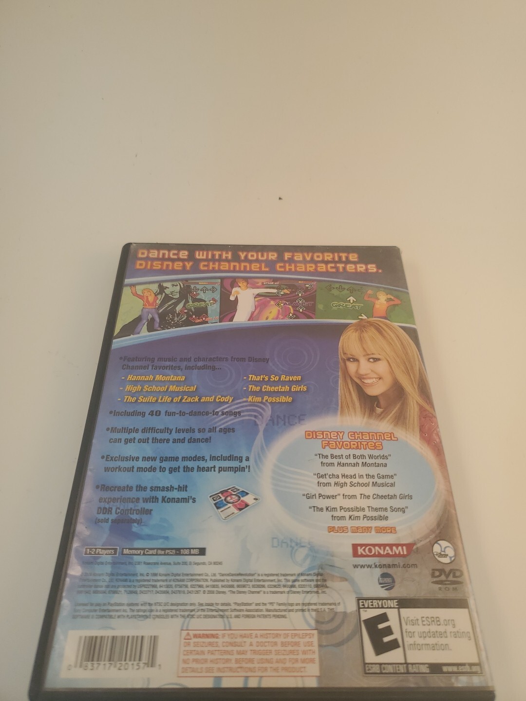 Dance Dance Revolution: Disney Channel Edition (Sony PlayStation 2, 2008)