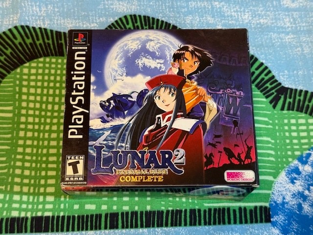 LUNAR 2: Eternal Blue Complete Collectors Edition (Playstation PS1) CIB