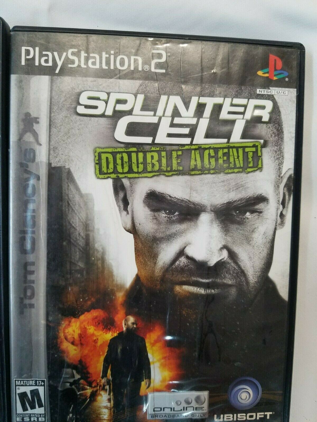 (4) PS2 TOM CLANCY’S: RAINBOW SIX 3, SPLINTER CELL DBL AGNT & CHAOS, GHOST RECON