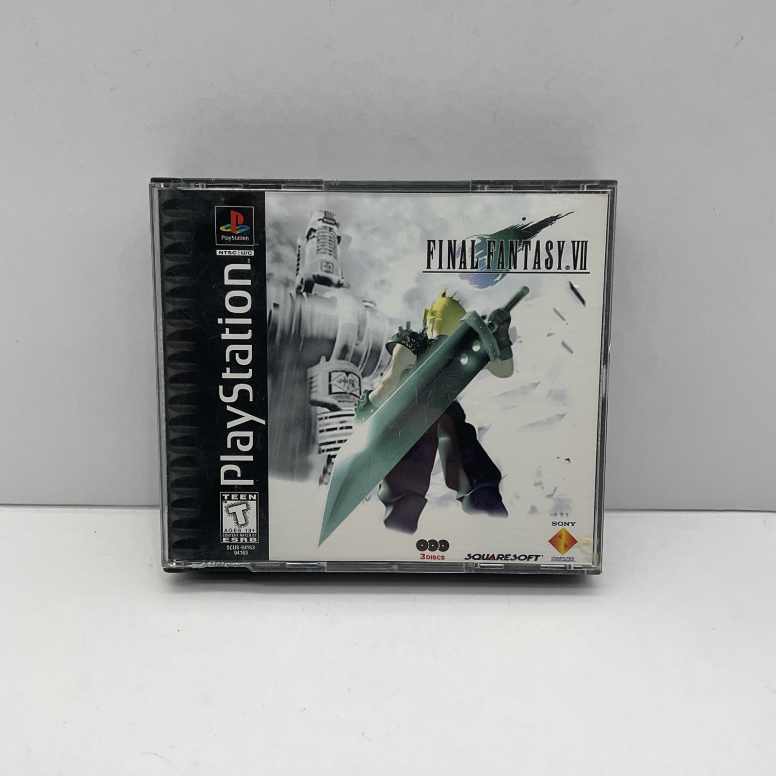 Final Fantasy VII (PS1) Error In Back Cover|Tested & Working|1 YR Warranty