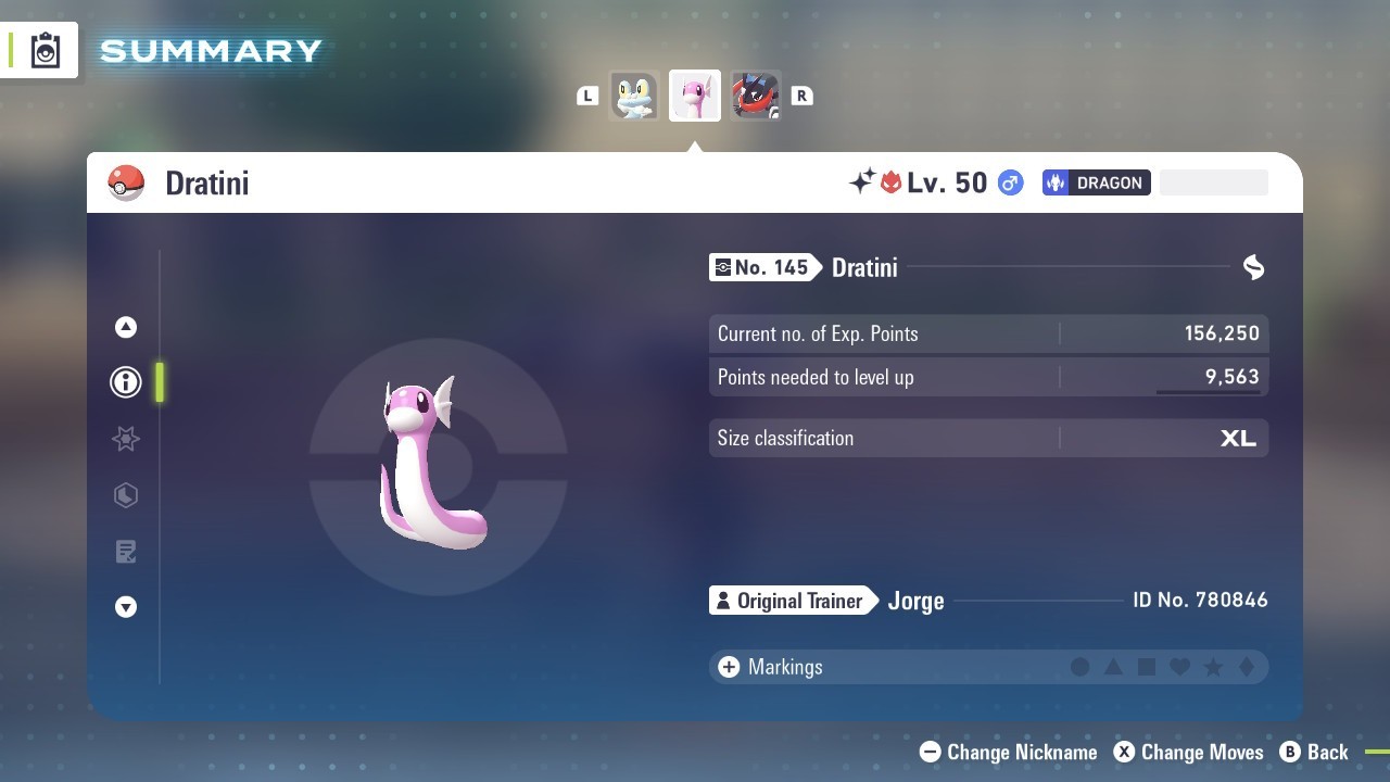 Pokemon Legends ZA ✨ 6IV Shiny Alpha Dratini✨Fast 🚀
