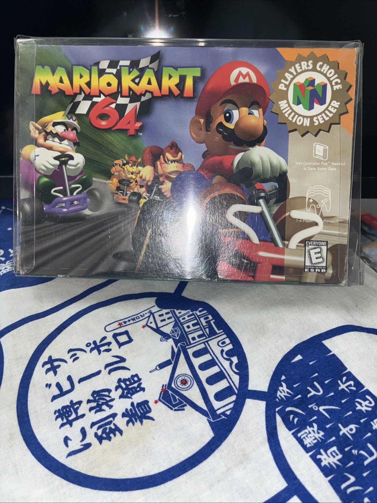 Mario Kart 64 (Nintendo 64, 1998) Players Choice EditionComplete w/ Manual & Box