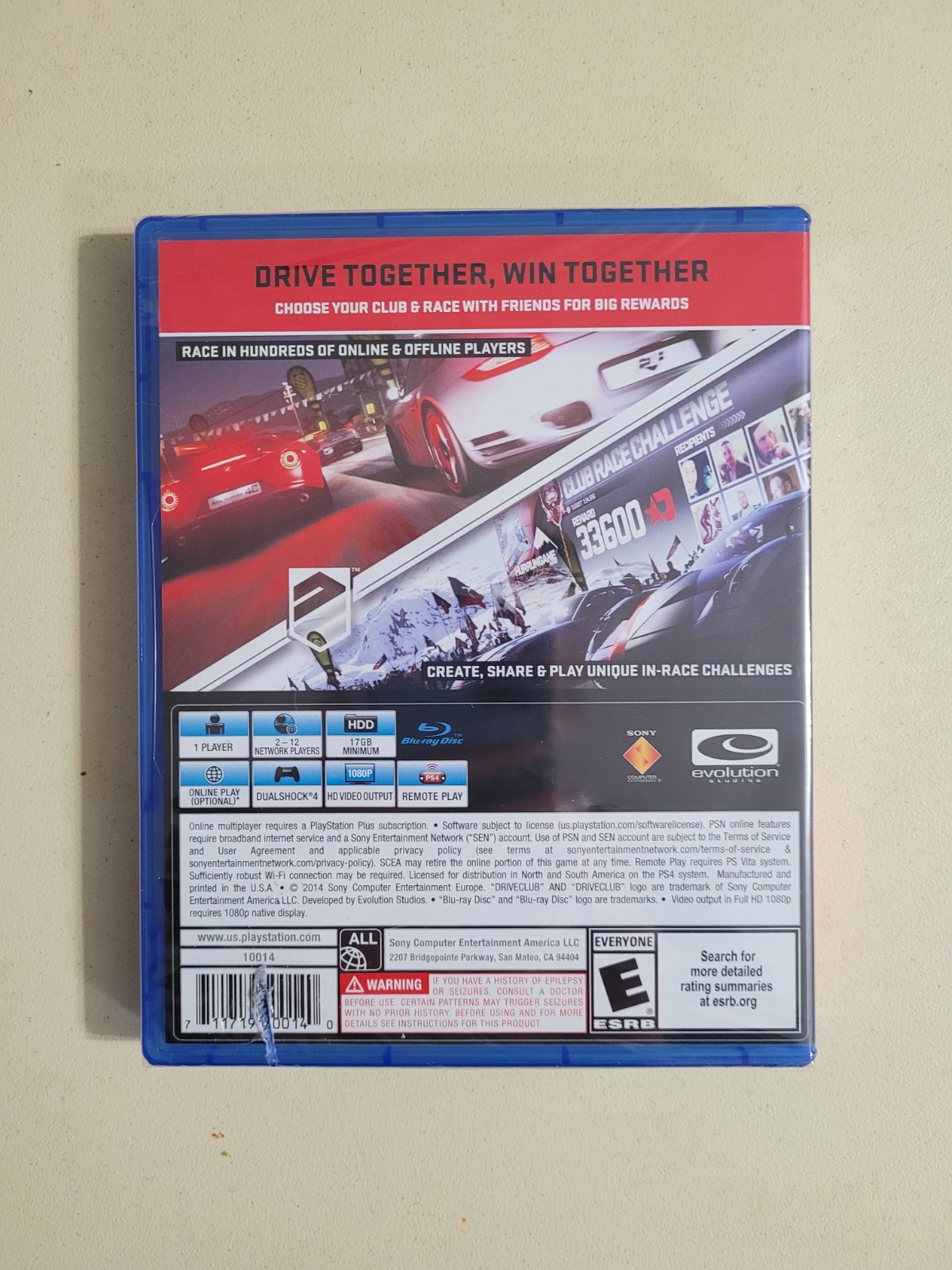 Driveclub (Sony PlayStation 4, 2014)