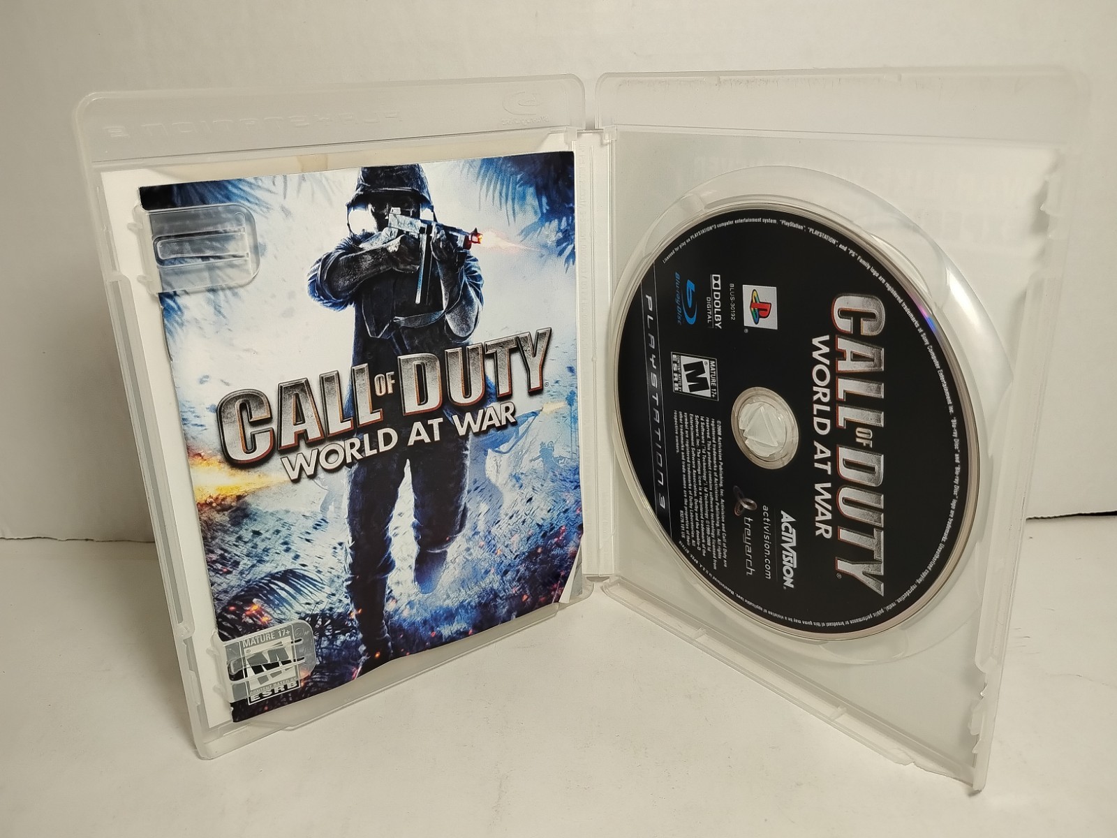 Call of Duty: World at War (Sony PlayStation 3, 2008) Complete CIB, Tested