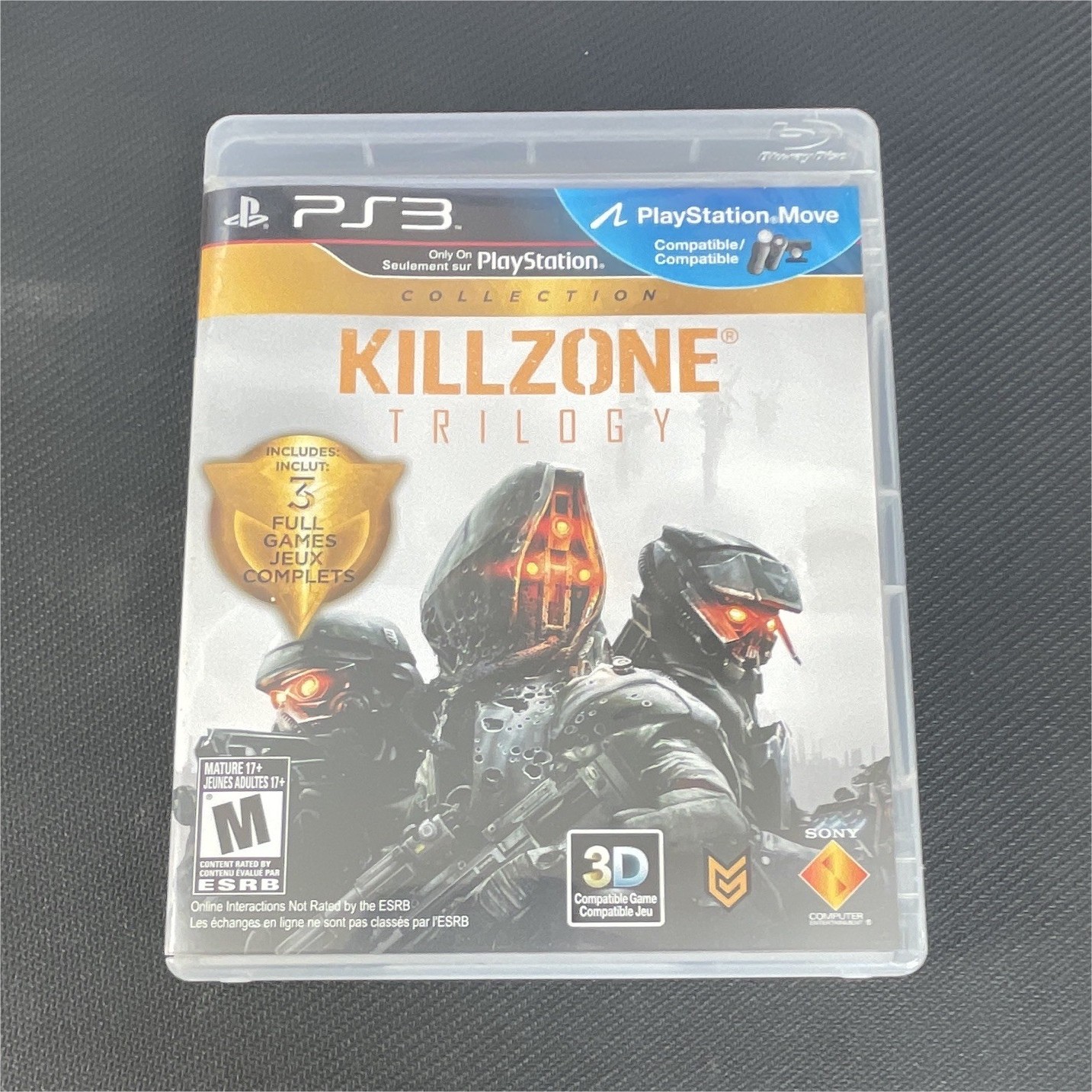 Killzone Trilogy Collector’s Edition w/Manual – TESTED