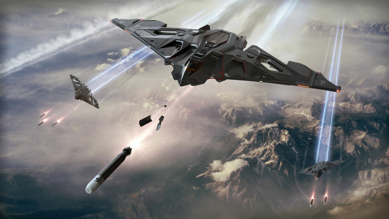 Star Citizen Top Secret Bomber Pack LTI Lifetime Insurance