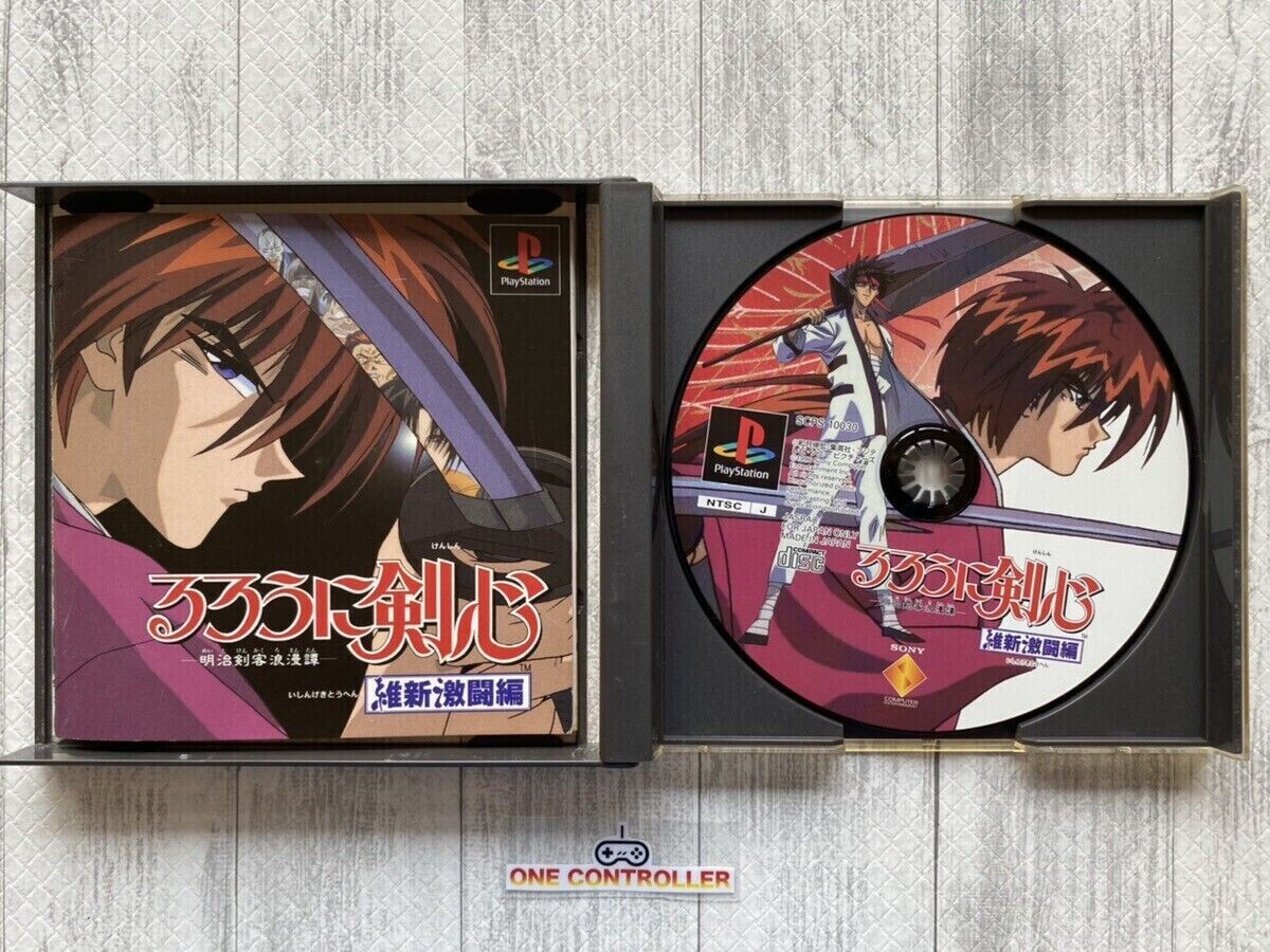 SONY PS 1 & 2 Rurouni Kenshin & JoJo’s Bizarre Adventure set from Japan