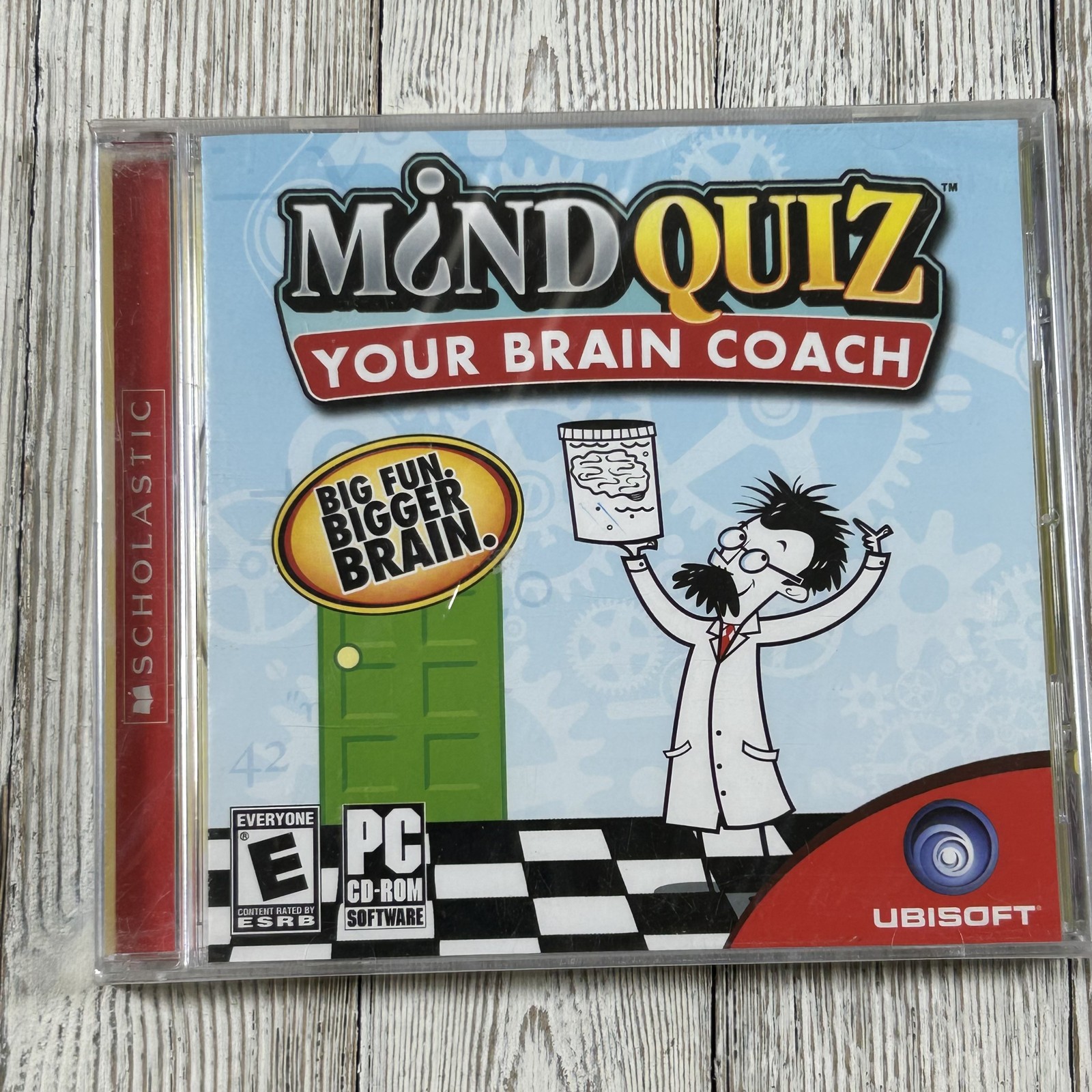 Mind Quiz: Your Brain Coach – PC CD-ROM (2007) Ubisoft Scholastic – Brain