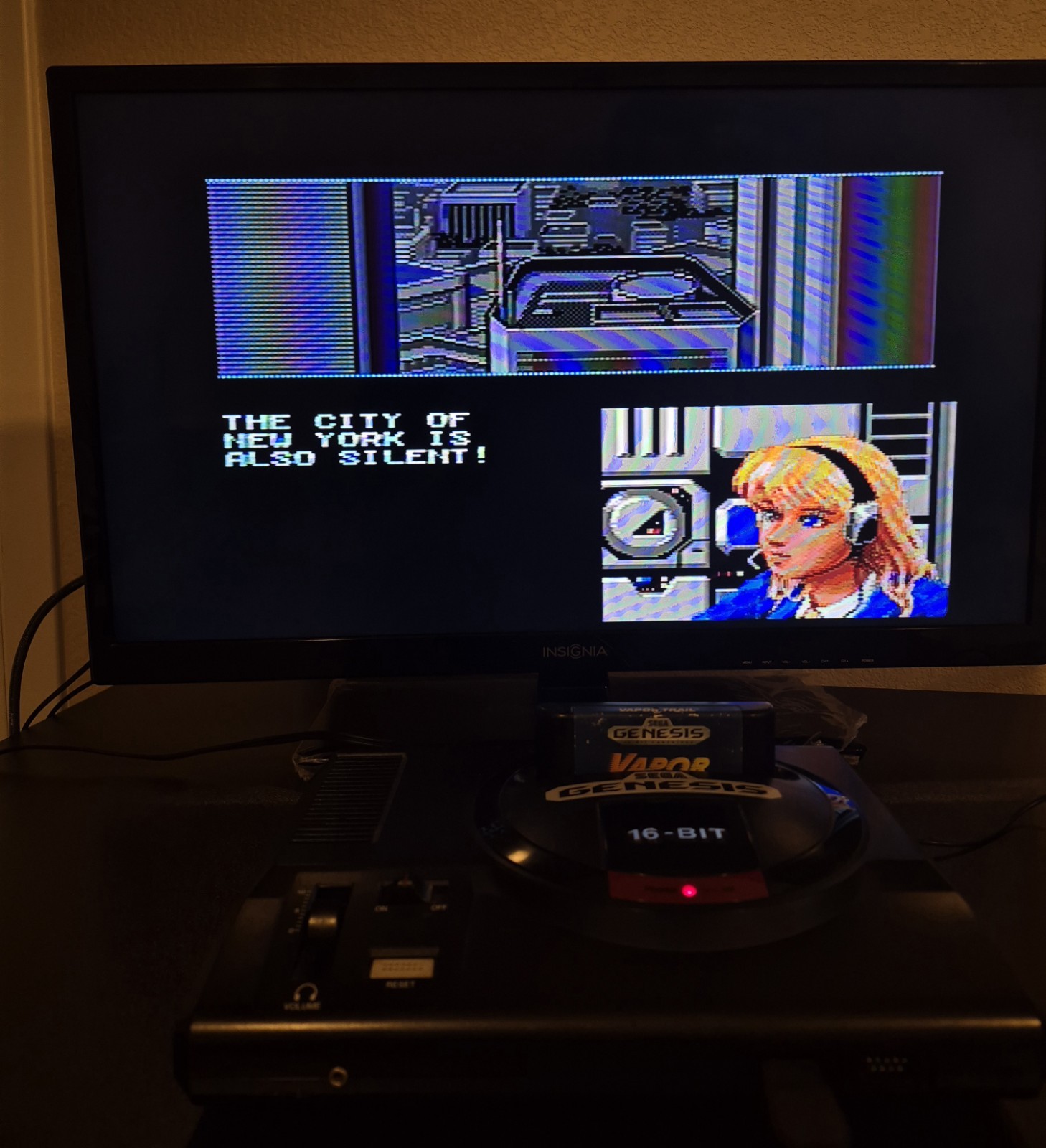 Vapor Trail (Sega Genesis, 1991) Game Only Tested Authentic