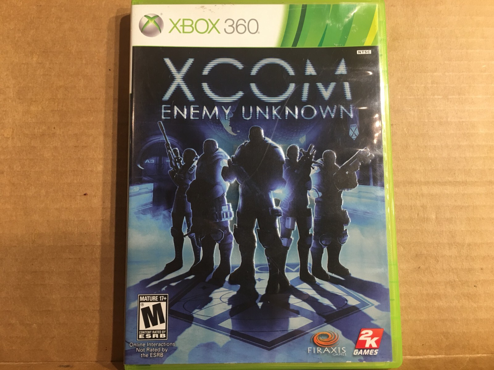 XCOM: Enemy Unknown (Microsoft Xbox 360, 2012) Complete with Manual