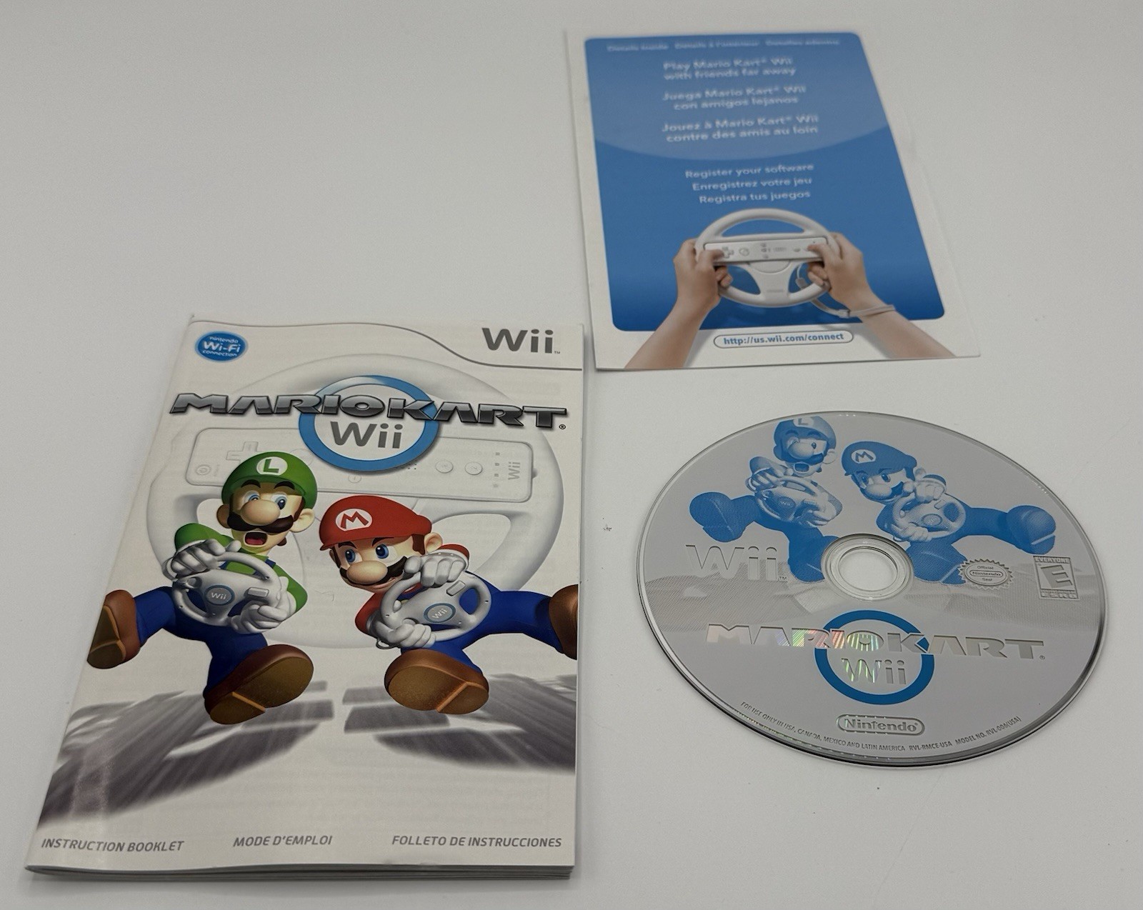 Nintendo Mario Kart Wii Nintendo Wii CIB NTSC-U/C E-Everyone 2008