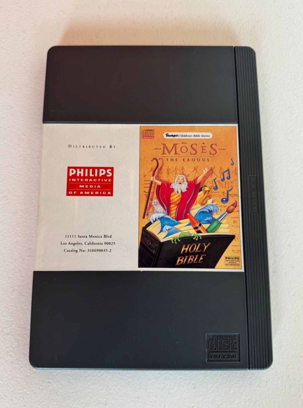 Moses: The Exodus – Philips CD-i (CDI) – CIB Tested and Working Longbox