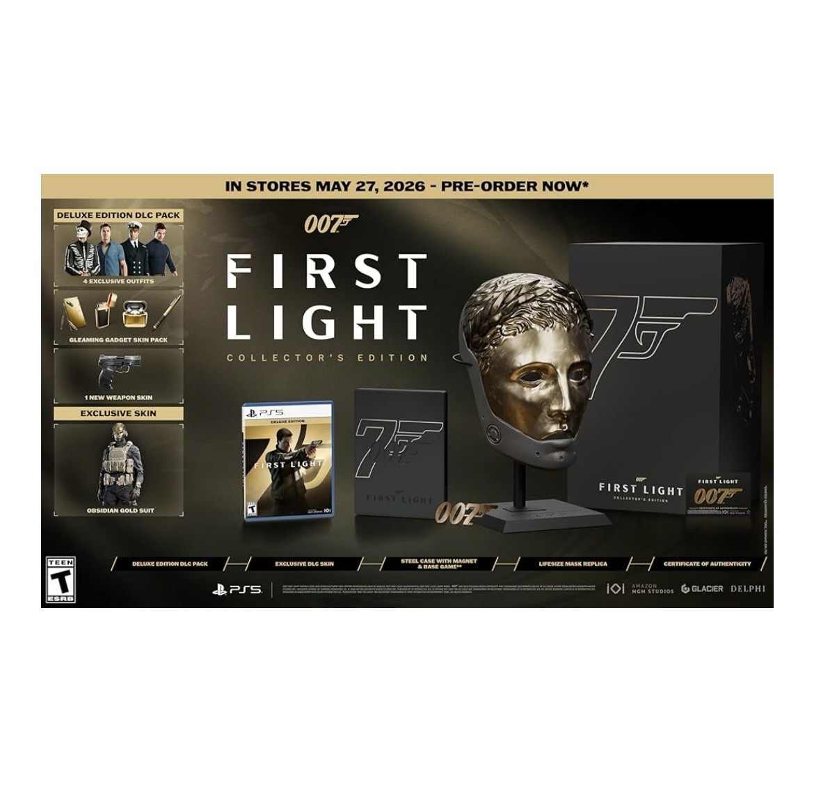 007: First Light Collector’s Edition PlayStation 5 PS5 BRAND NEW