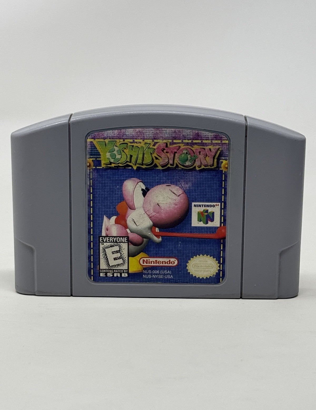 Yoshi’s Story Nintendo 64 Authentic Game Cartridge Tested Cleaned Pins Vintage