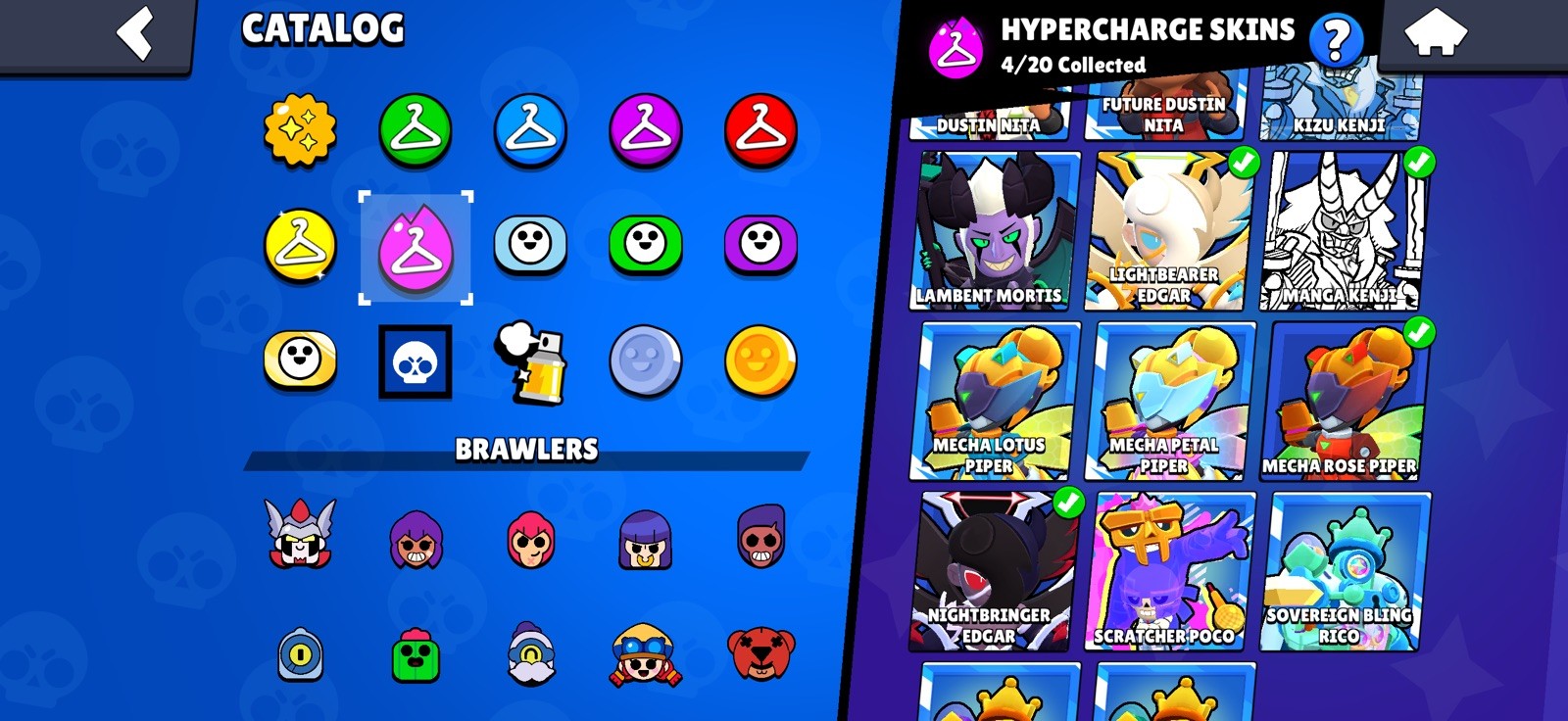 62K TROPHY/35Max Brawler/25Hyper/ 104/104Brawler/7 LEG/13 Mithic/77 Epic/Cheap