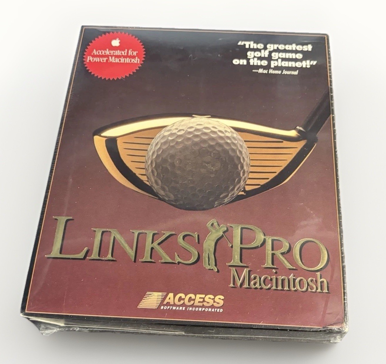 1994 Links Pro Macintosh Golf 3.5” Floppy Disks SEALED RARE MINT