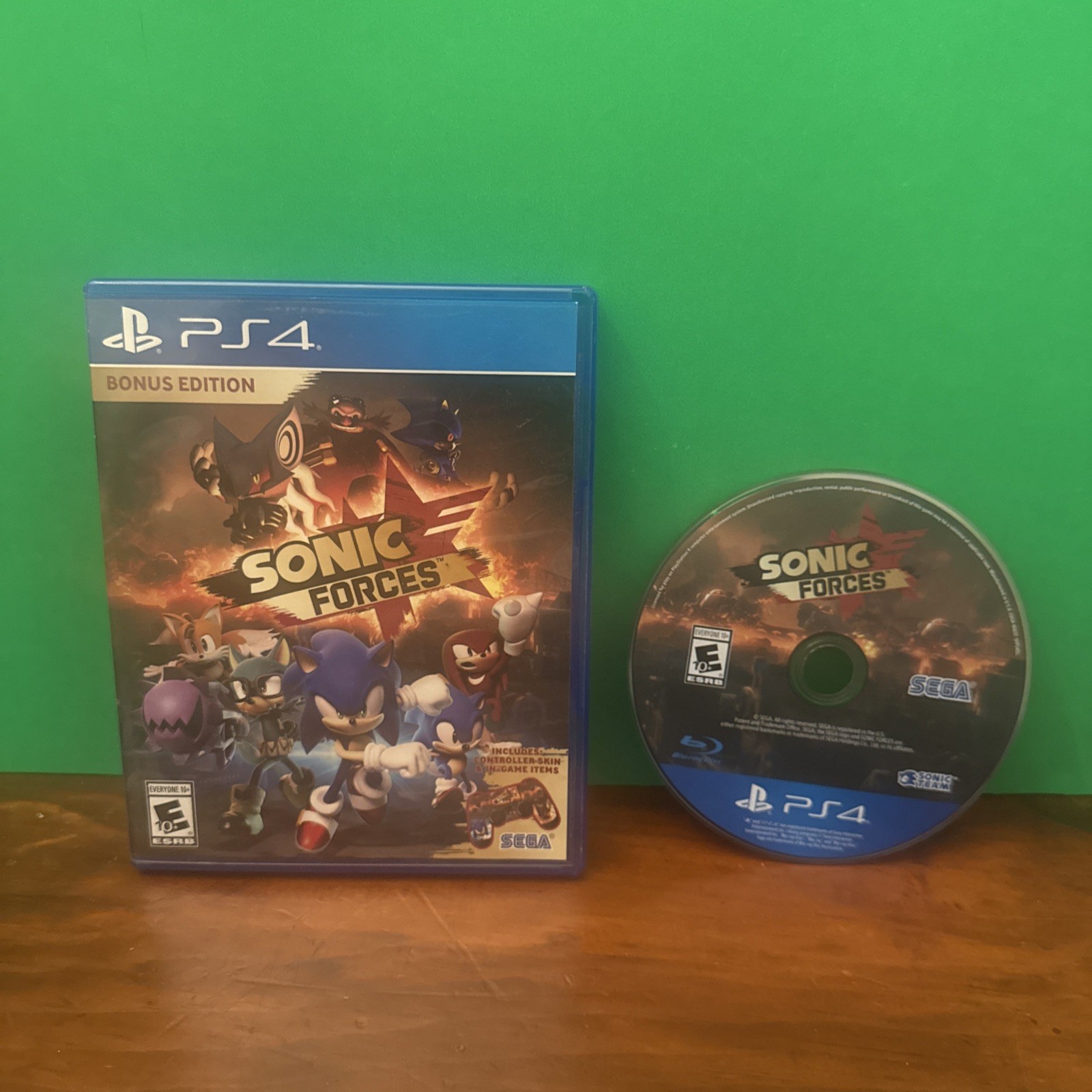 Sonic Forces Bonus Edition Sony Playstation 4 PS4 Tested & Working Sonic Forces