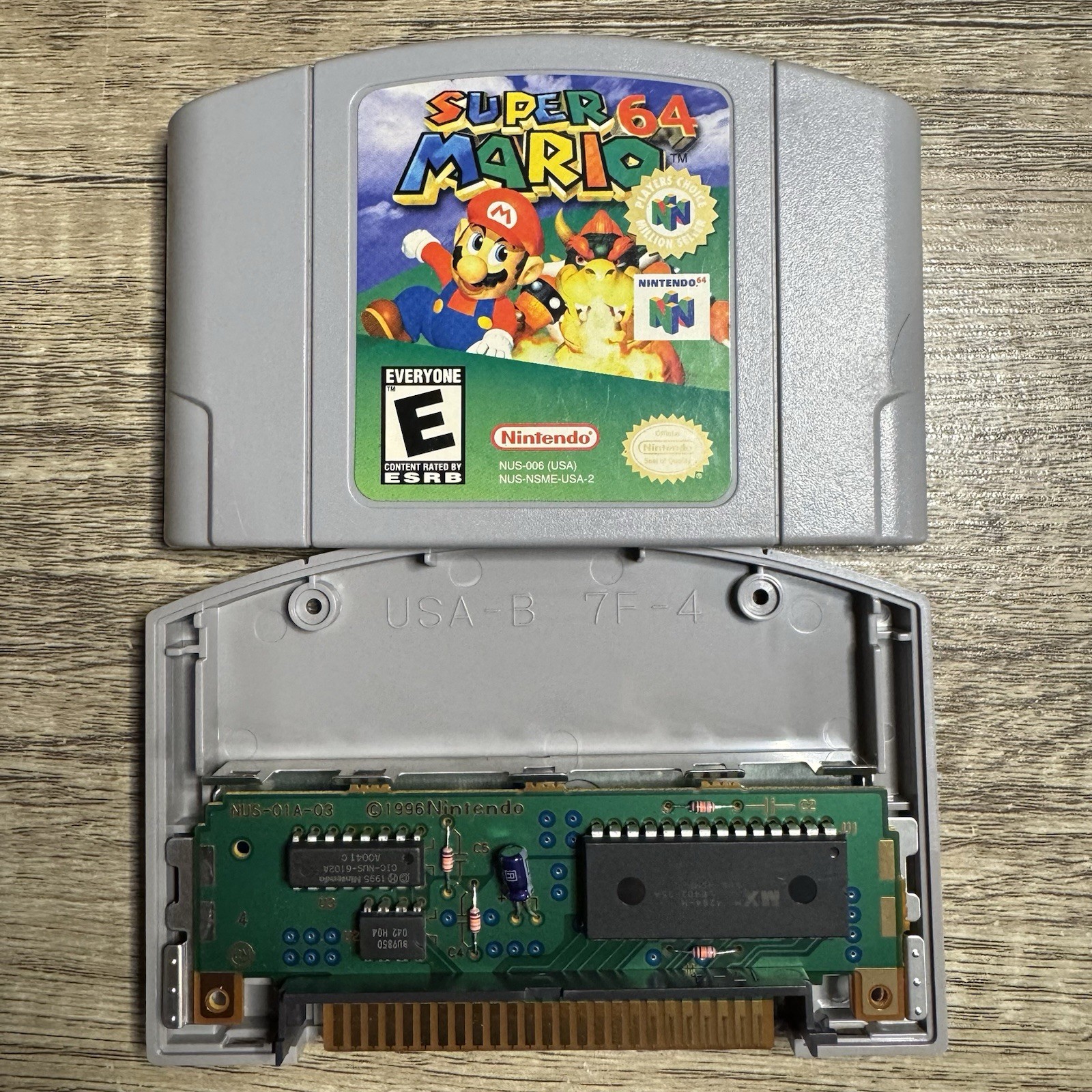 Super Mario 64 N64 NUS-NSME-0 Authentic OEM Tested Clean Players Choice Nintendo
