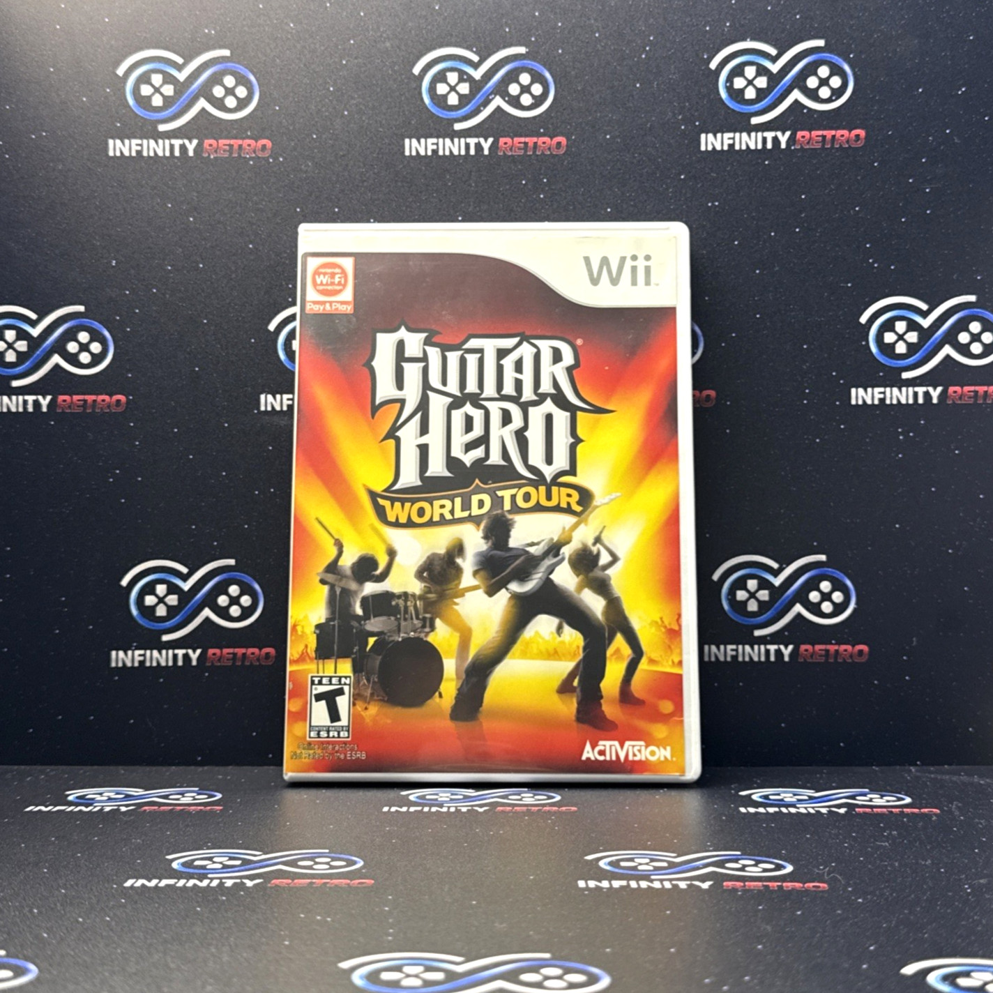 Guitar Hero: World Tour Nintendo Wii CIB Complete Refurbished & Tested