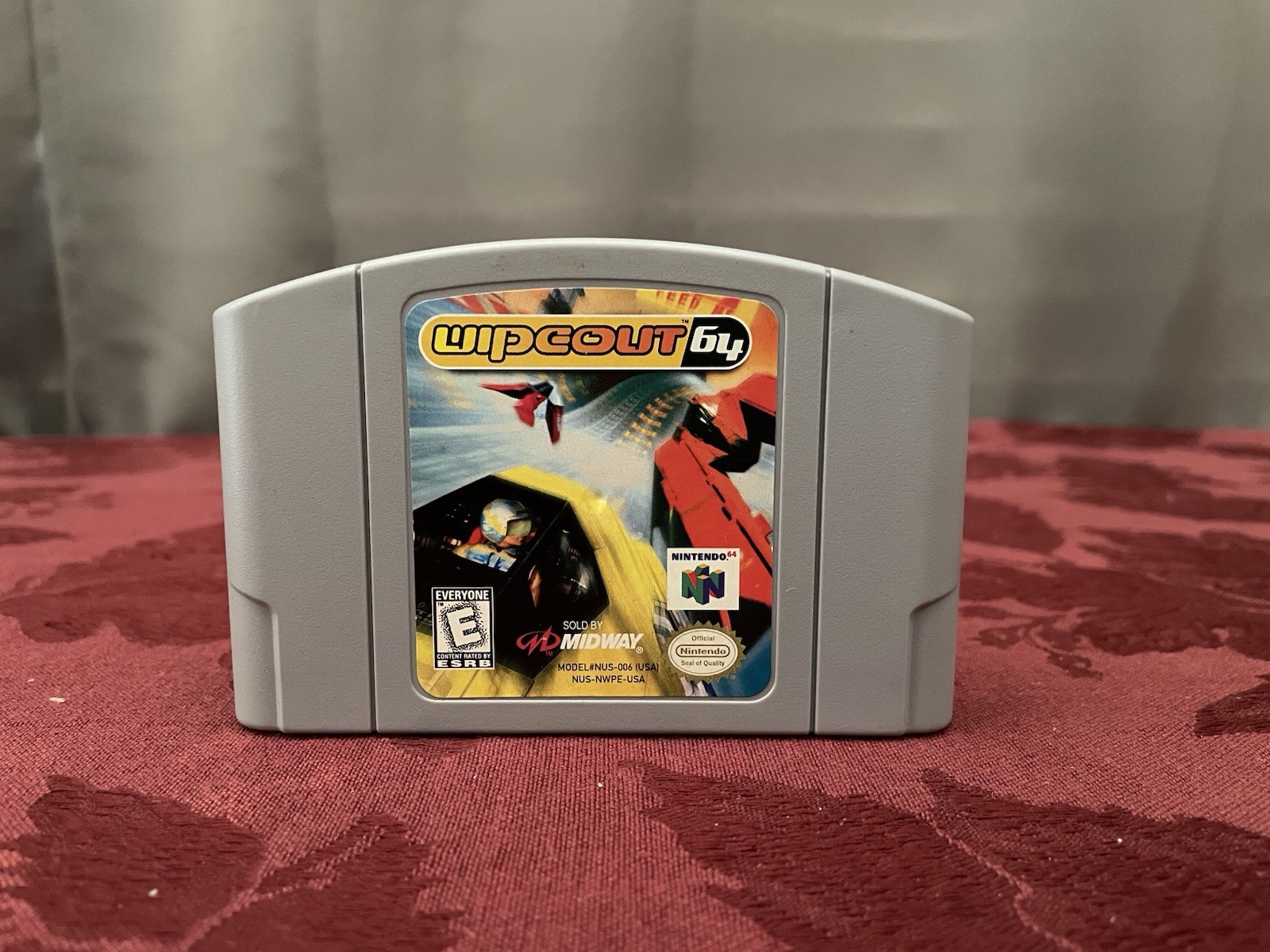 Wipeout 64 (Nintendo 64, 1998) ~ Authentic!