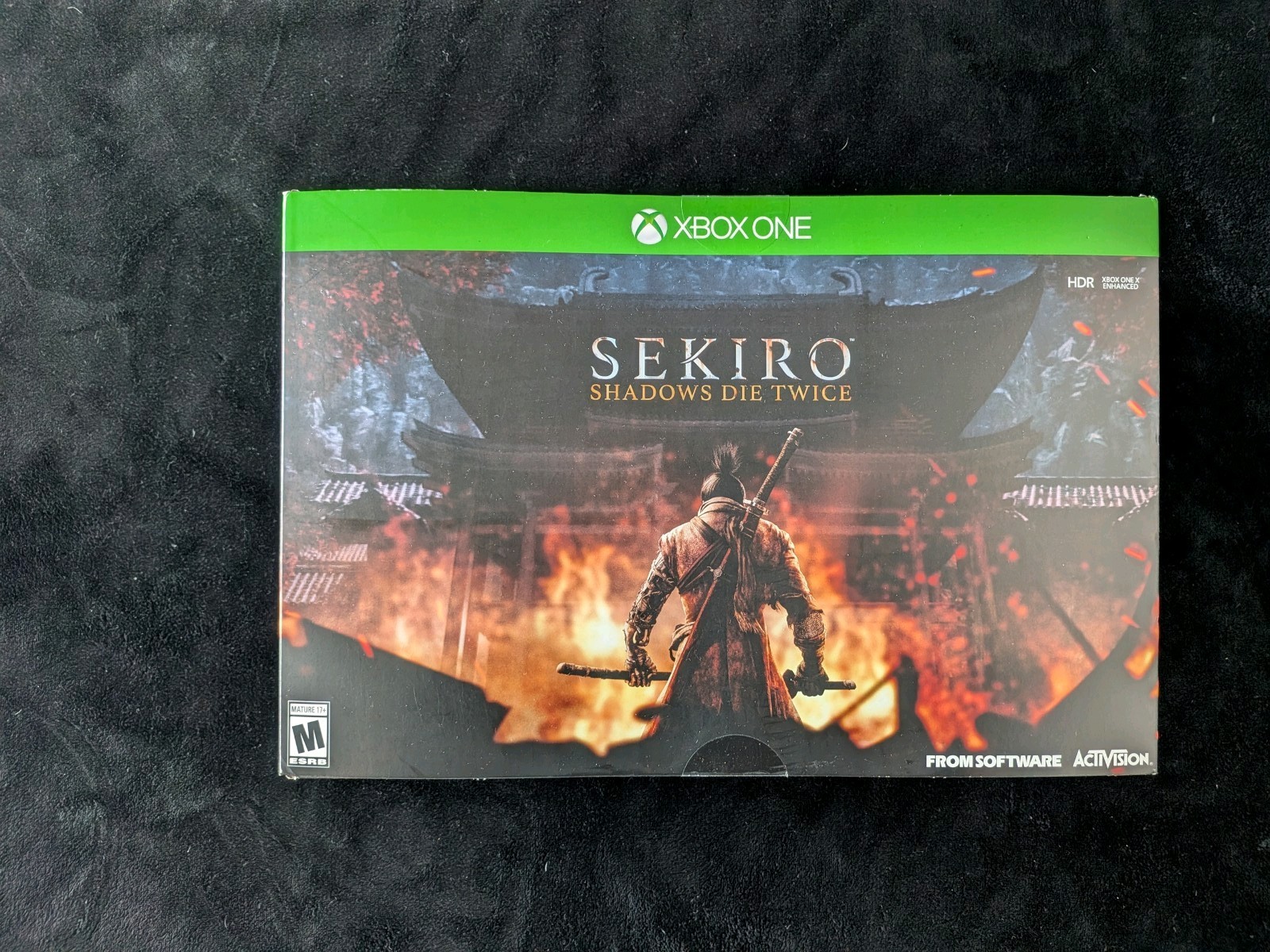 XBOX ONE SEKIRO SHADOWS DIE TWICE COLLECTOR’S EDITION-NEW/FACTORY SEALED