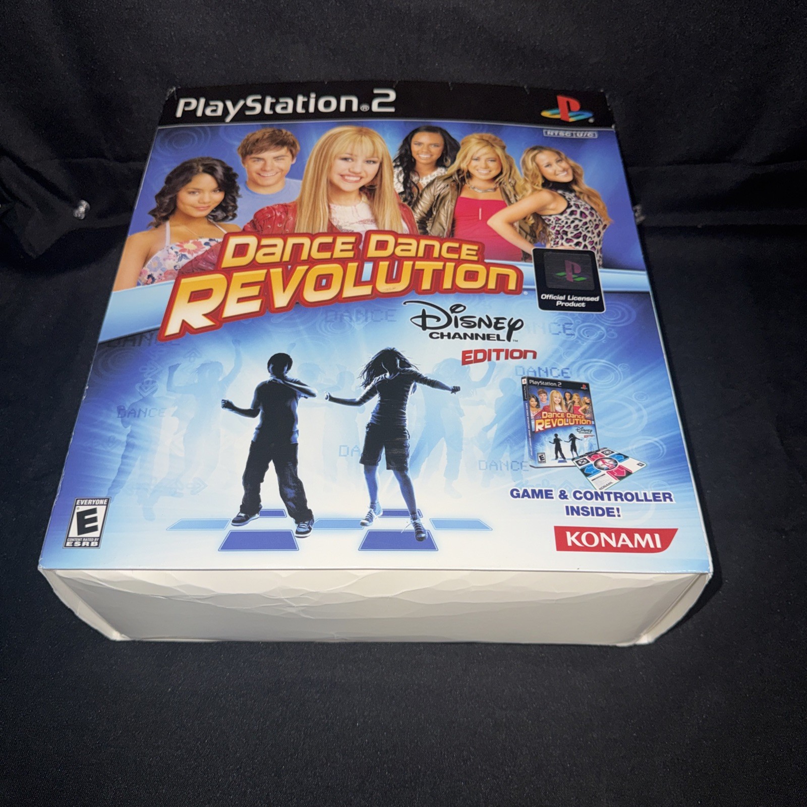 PS2 Dance Dance Revolution Disney Channel Edition Bundle Open Box PlayStation