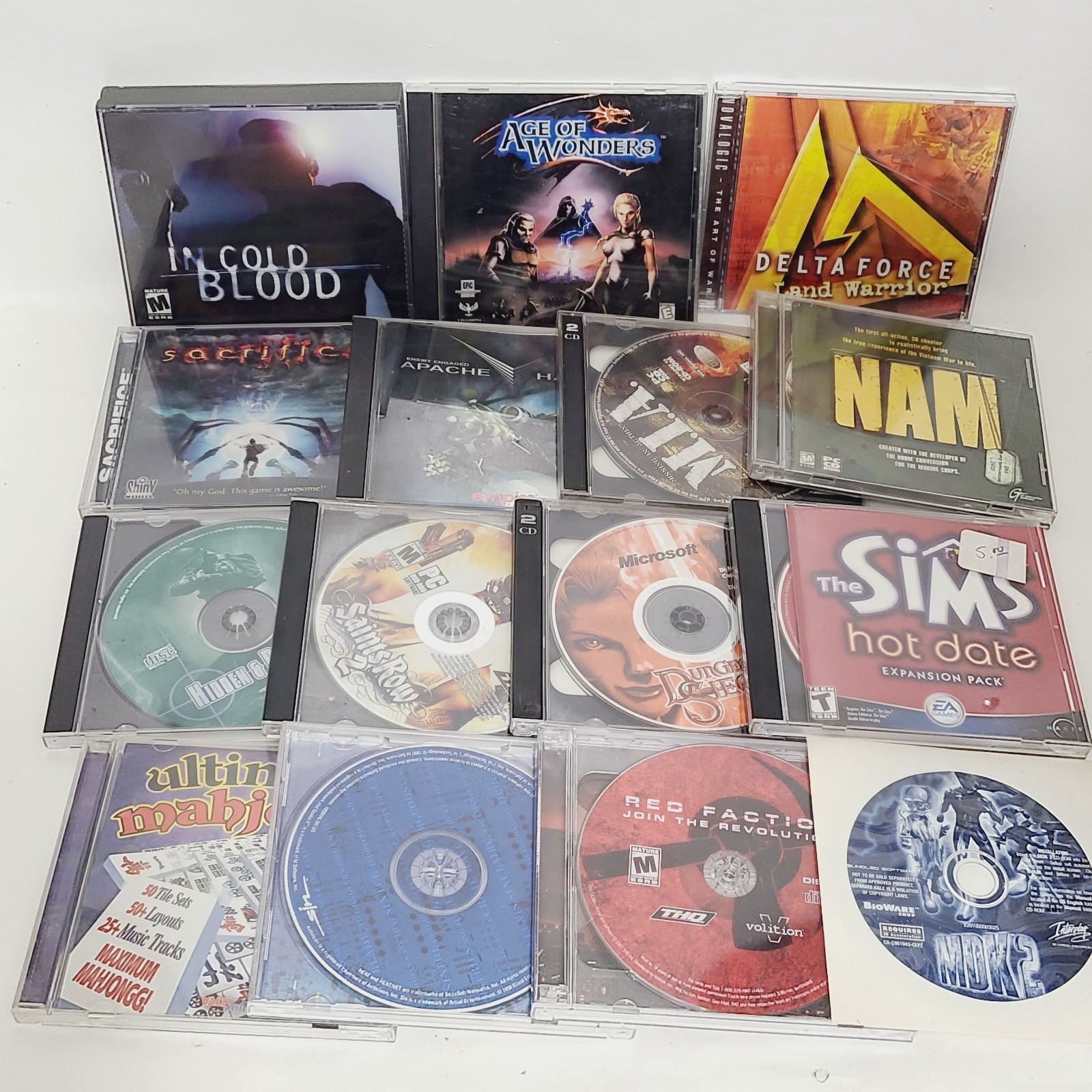 Vintage PC Lot of Computer Games & Sofeware CD-ROM DVD Windows 95/98
