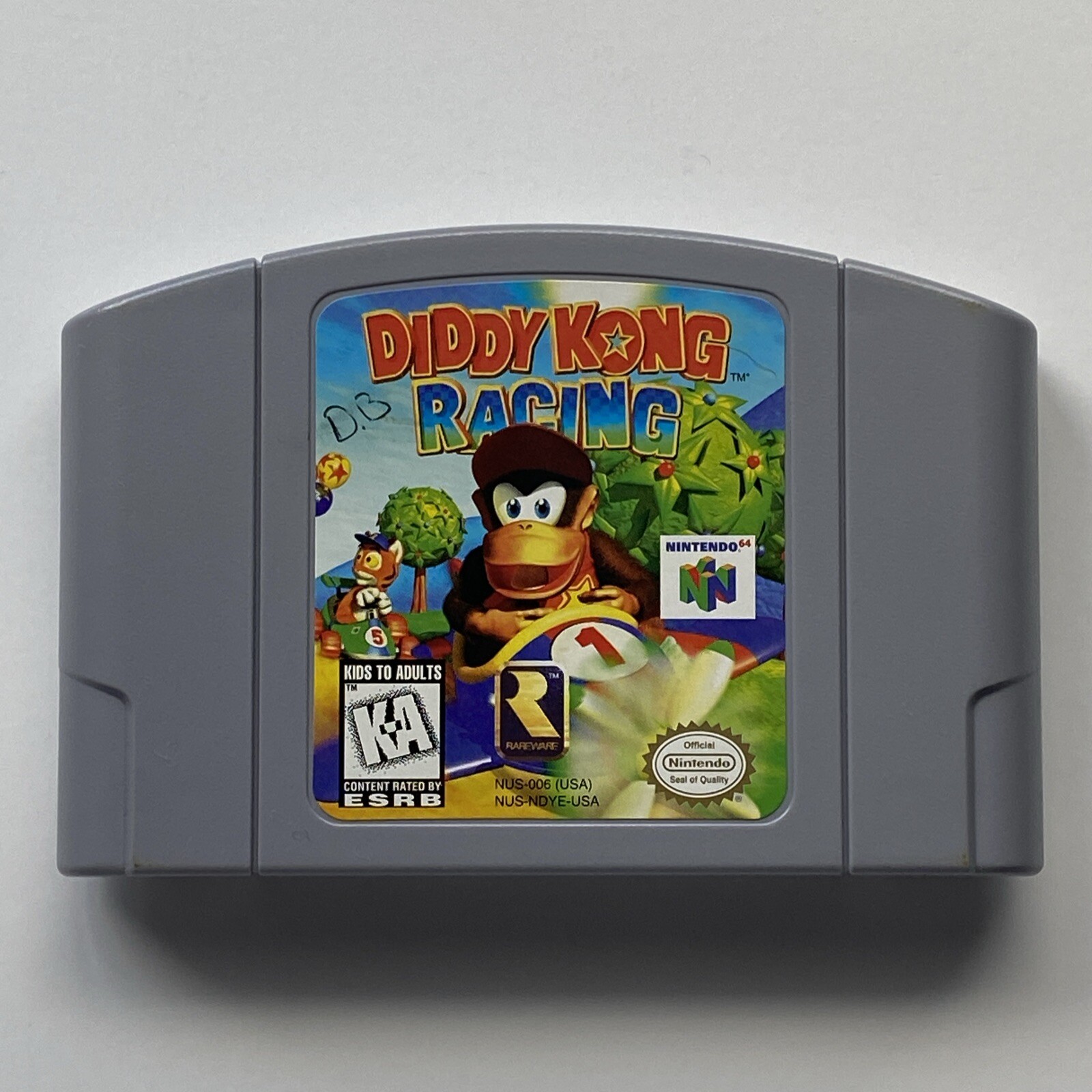 Diddy Kong Racing Nintendo 64 N64 Authentic Retro Game Cleaned Tested Working