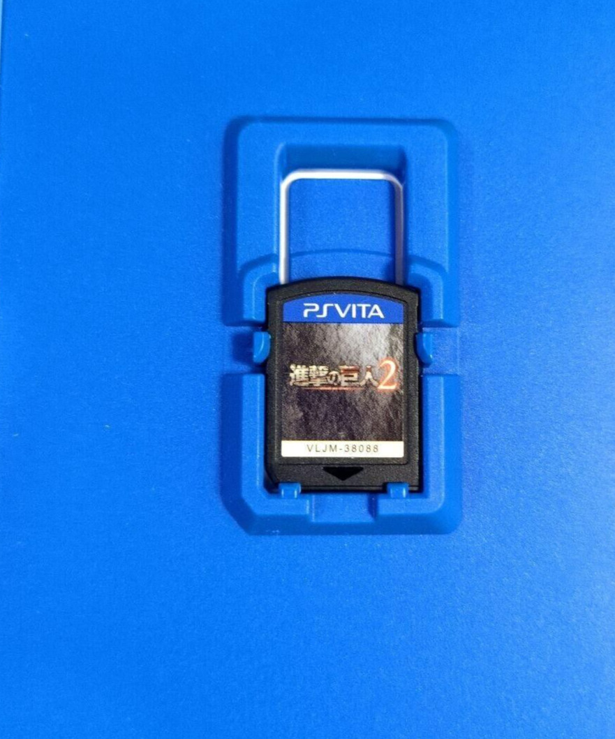 Lot 2 PS Vita Attack on Titan 1 & 2 set Japan Version PlayStation Vita PSV