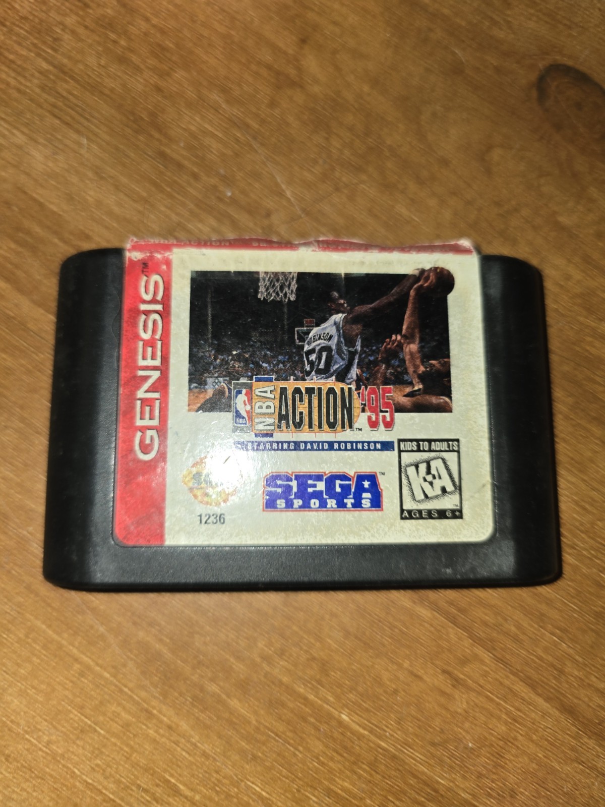 NBA Action ’95 Starring David Robinson (Sega Genesis, 1995)