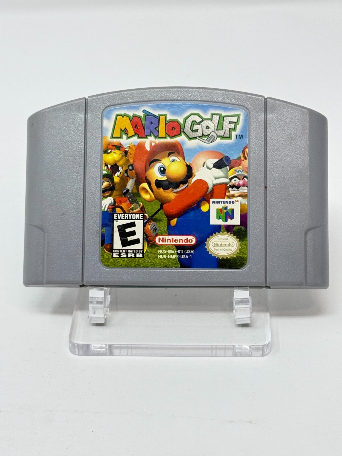Mario Golf N64 Loose Authentic Tested