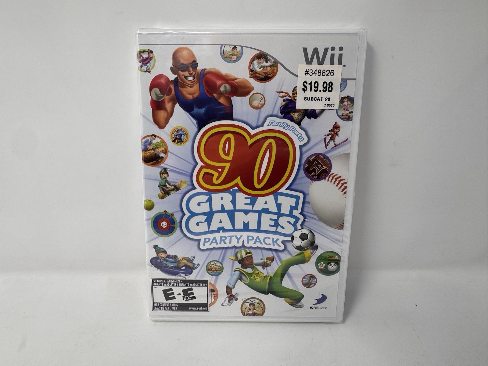 Family Party: 90 Great Games Party Pack (Nintendo Wii, 2010)