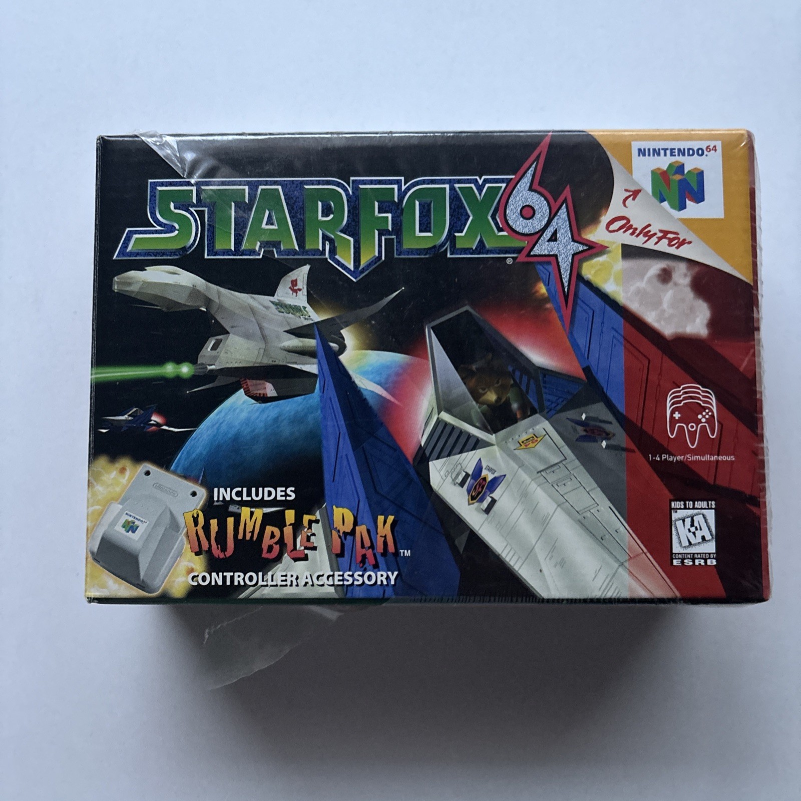 Star Fox Nintendo 64 N64 Authentic Complete In Box CIB Batteries Mint Cart Rare