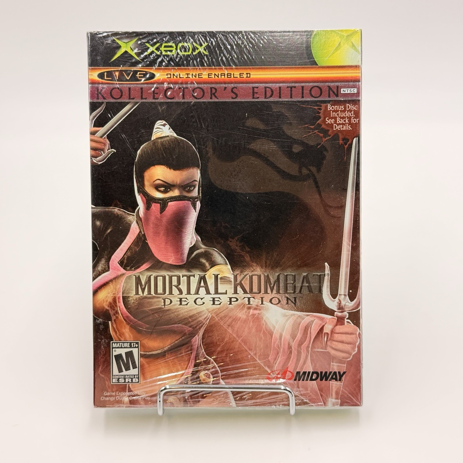 Mortal Kombat: Deception Kollector’s Edition Mileena (Microsoft Xbox, 2004) NIB