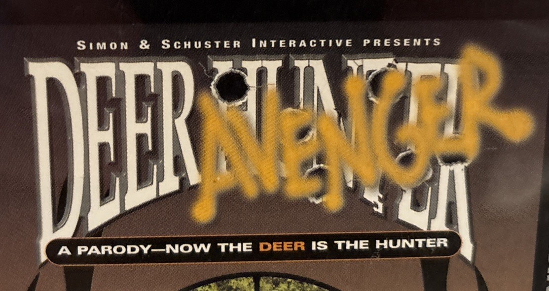Deer Avenger PC/Mac CD-ROM SimonSchuster 1998 game for Windows 95/98, PreOwned