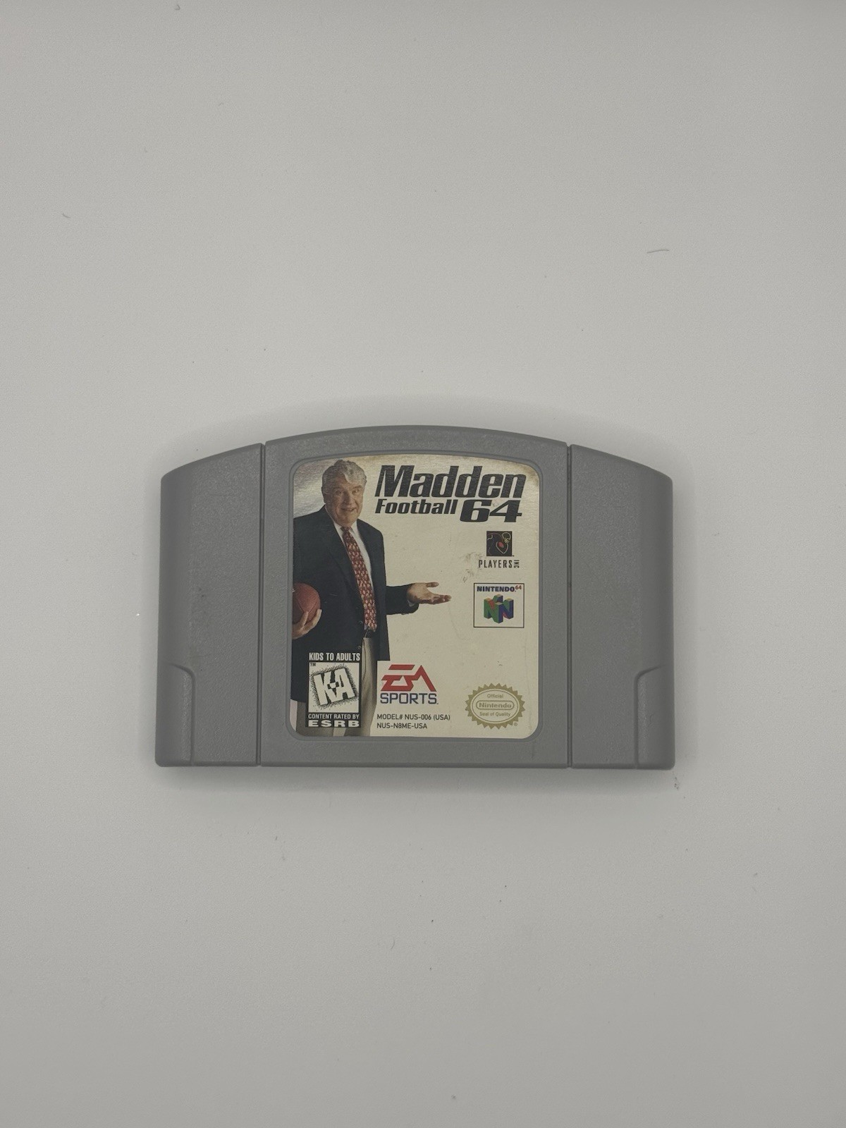 Madden Football 64 Nintendo 64 N64 Game Cartridge Authentic Tested