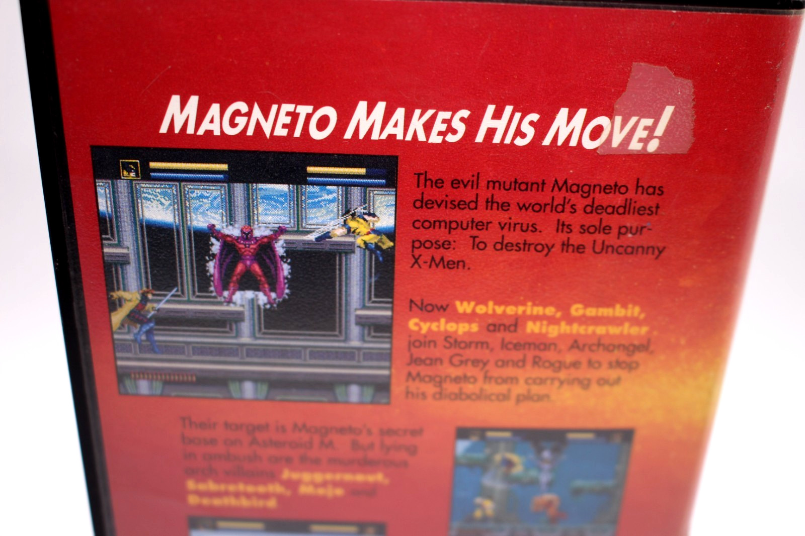 SEGA GENESIS X-MEN 16 BIT CARTRIDGE 1 OR 2 PLAYERS