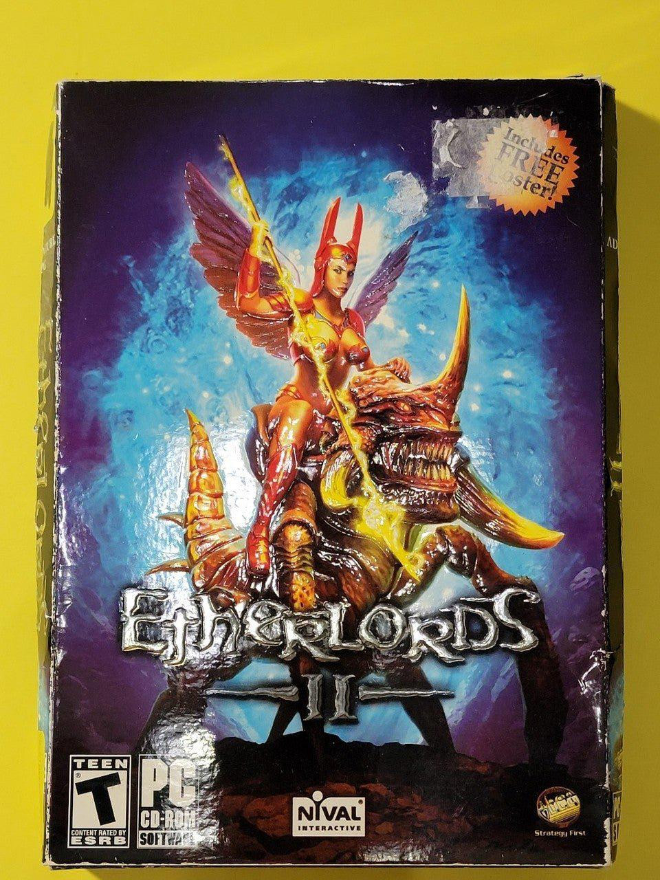 EtherLords 2 Vintage PC RPG Turn-Based Strategy Game