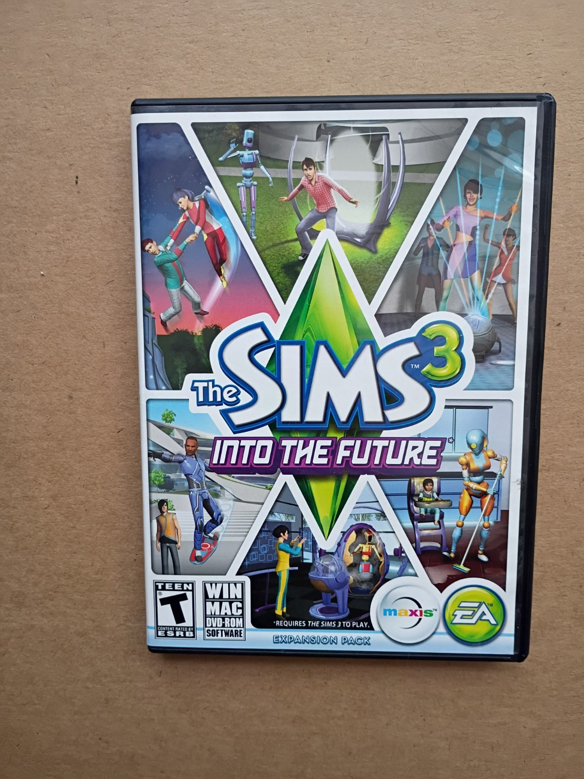 The Sims 3 Into The Future PC Expansion Pack Win Mac DVD-ROM Software