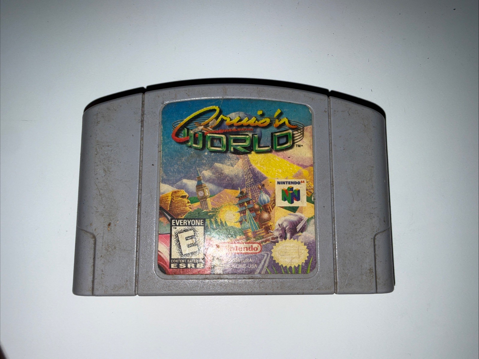Cruis’n World (Nintendo 64, 1996) Authentic Tested And Working