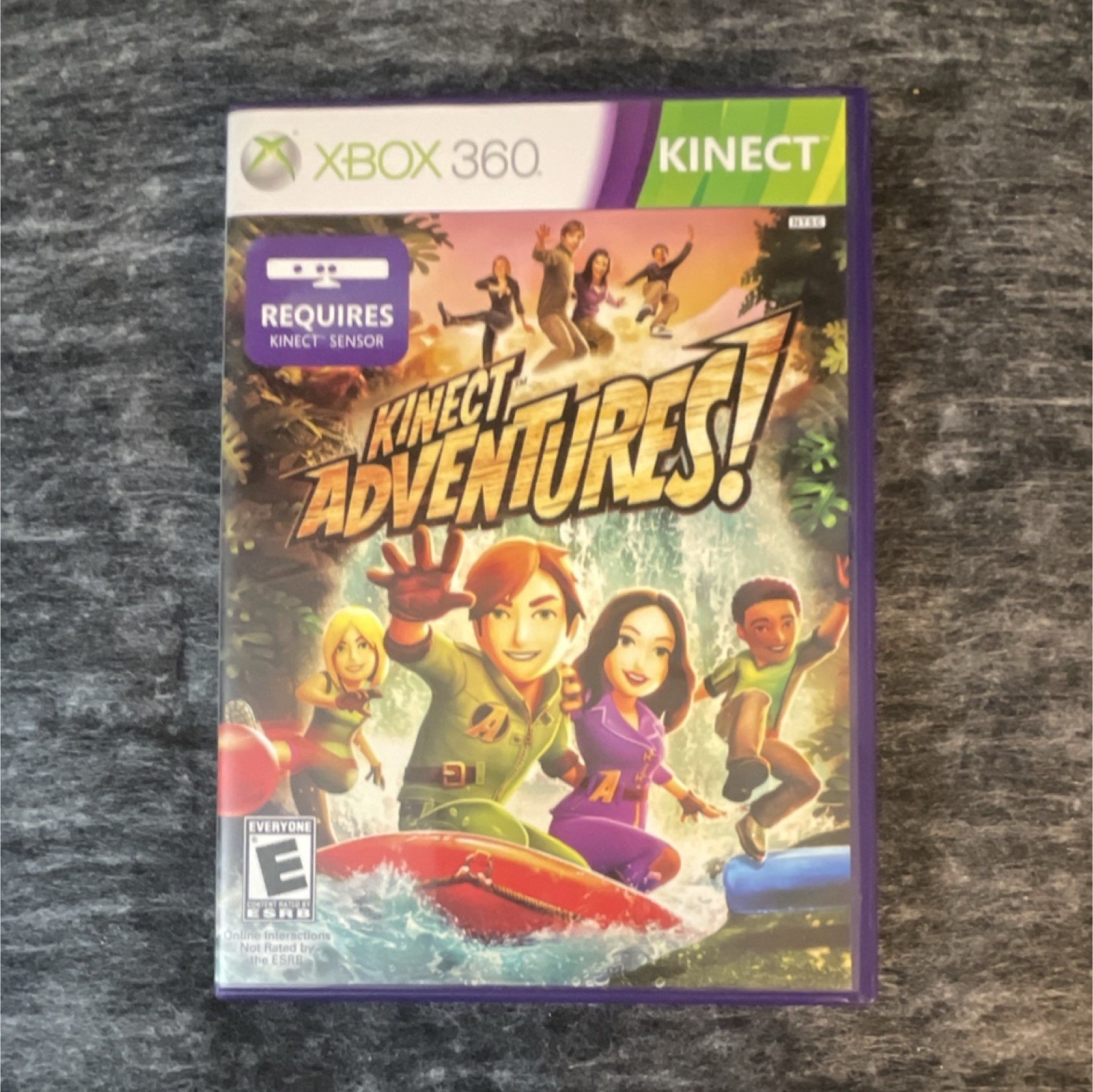 Microsoft Game Studios Kinect Adventures! Xbox 360 Kinect Manual Included