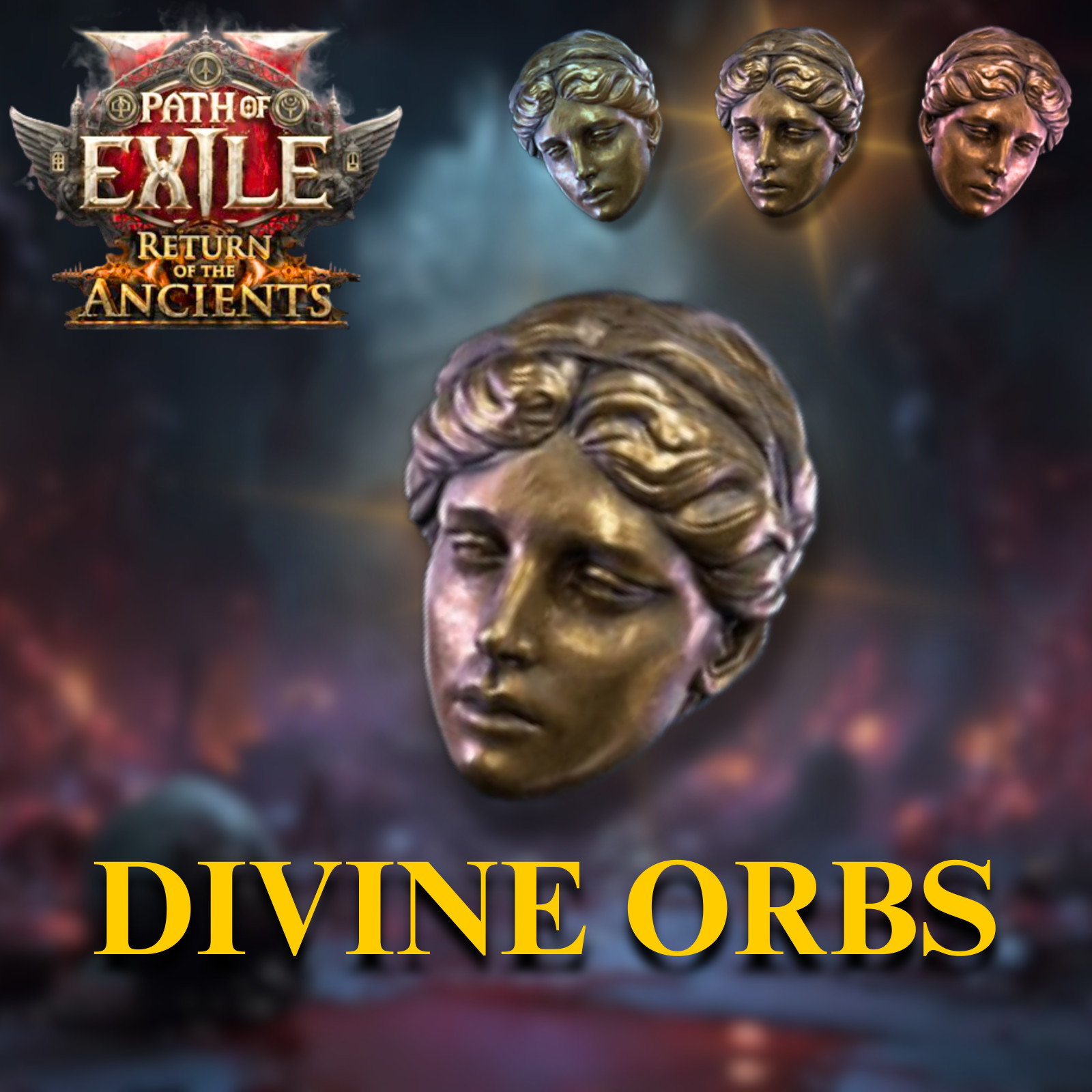 🔥DIVINE ORBS PATH OF EXILE 2 RUNES OF ALDUR🔥 POE2 CURRENCY🔥 NO BANS🔥