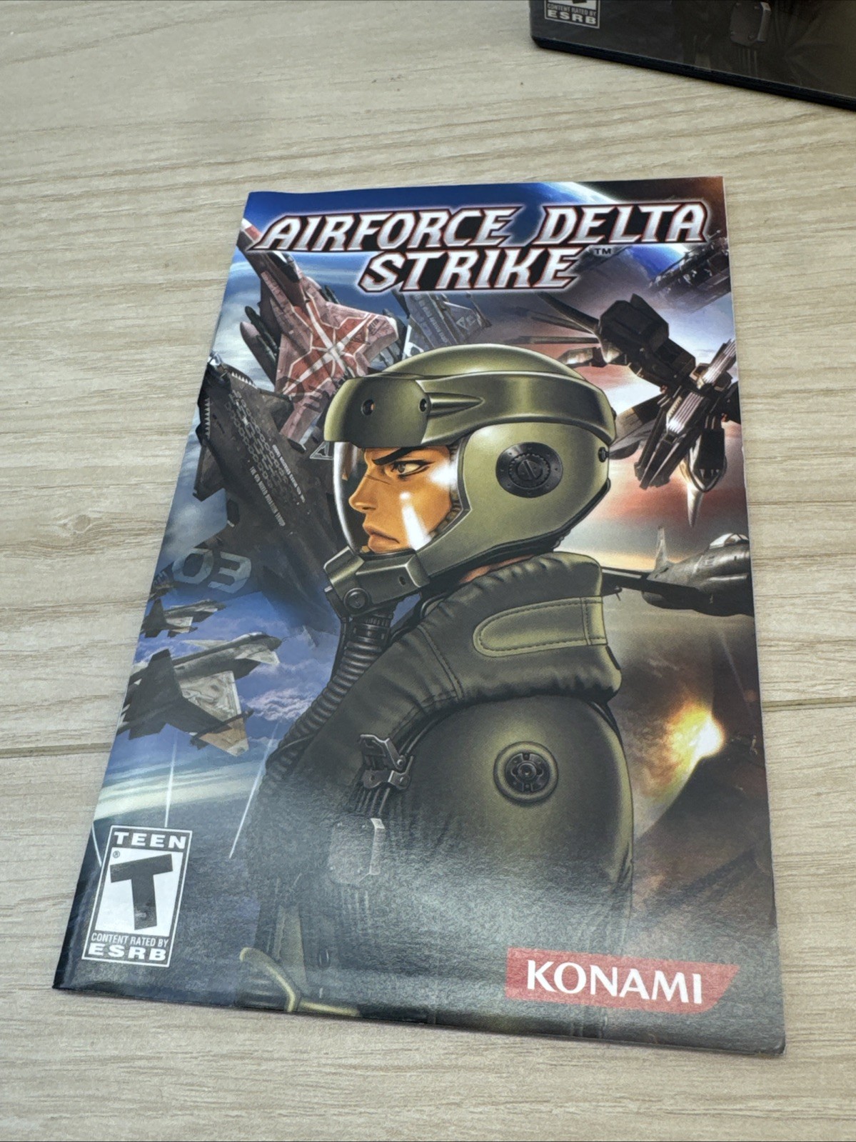 AirForce Delta Strike PS2 PlayStation 2 Complete CIB Tested Near Mint Konami