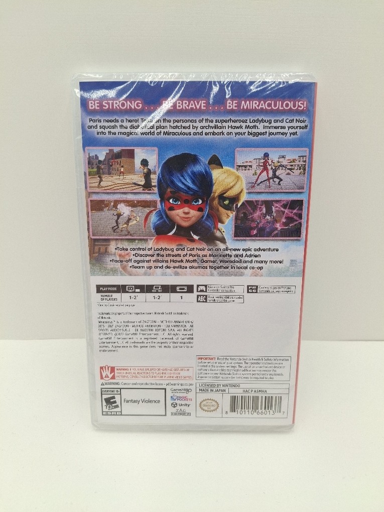 GameMill Miraculous: Rise of the Sphinx for Nintendo Switch – Sealed