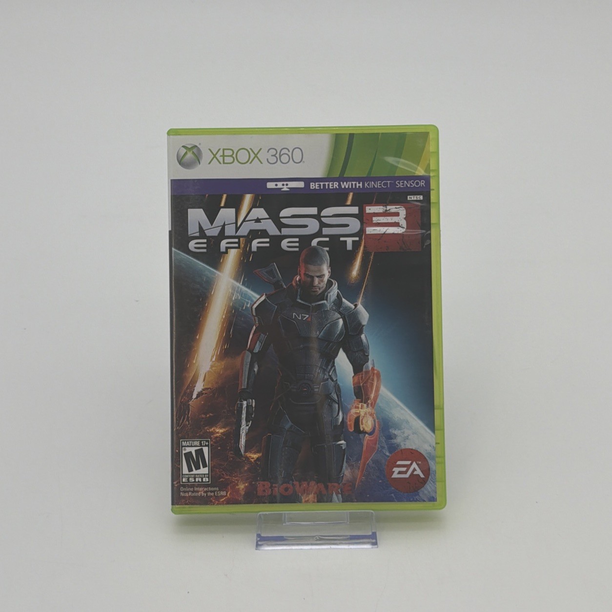 Mass Effect 3 Microsoft Xbox 360 Complete W Manual CIB Tested Working Free Ship