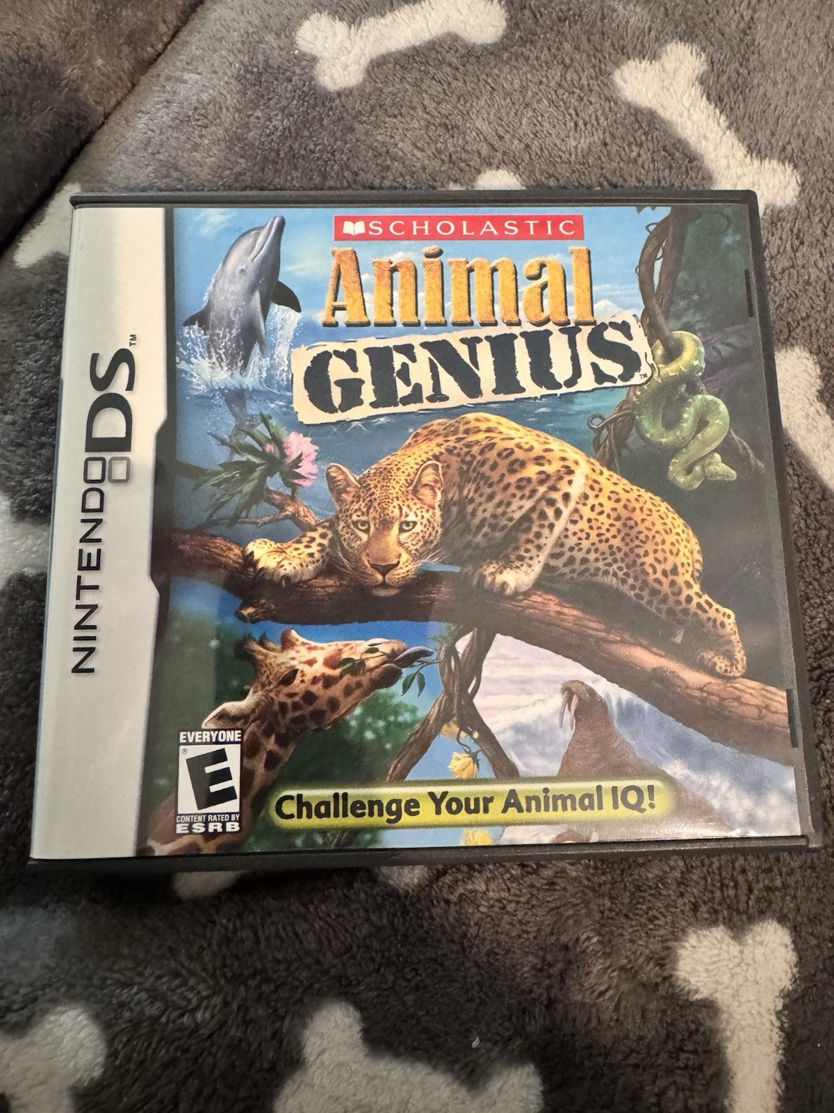 Animal Genius Nintendo DS Educational Game Scholastic Video Game Complete