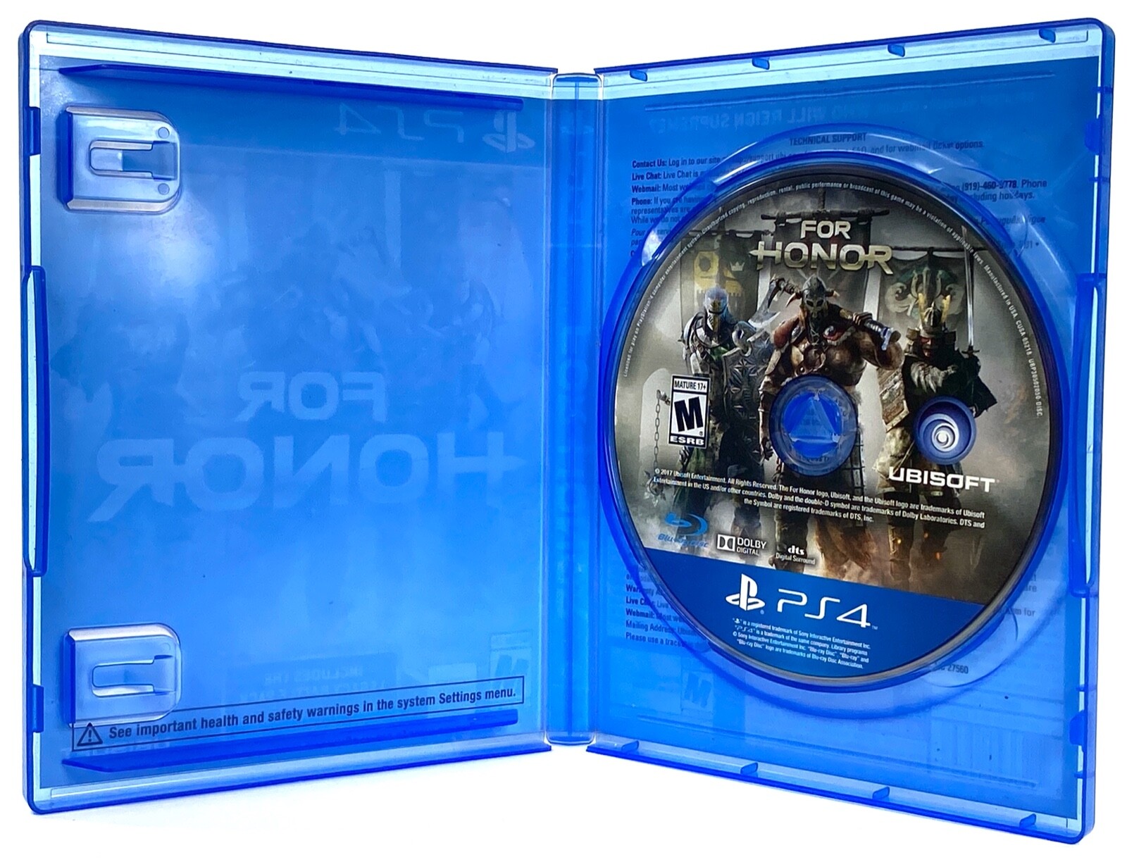 PS4 For Honor w/ Legacy Battle Pack (Playstation 4, 2017) Internet Required