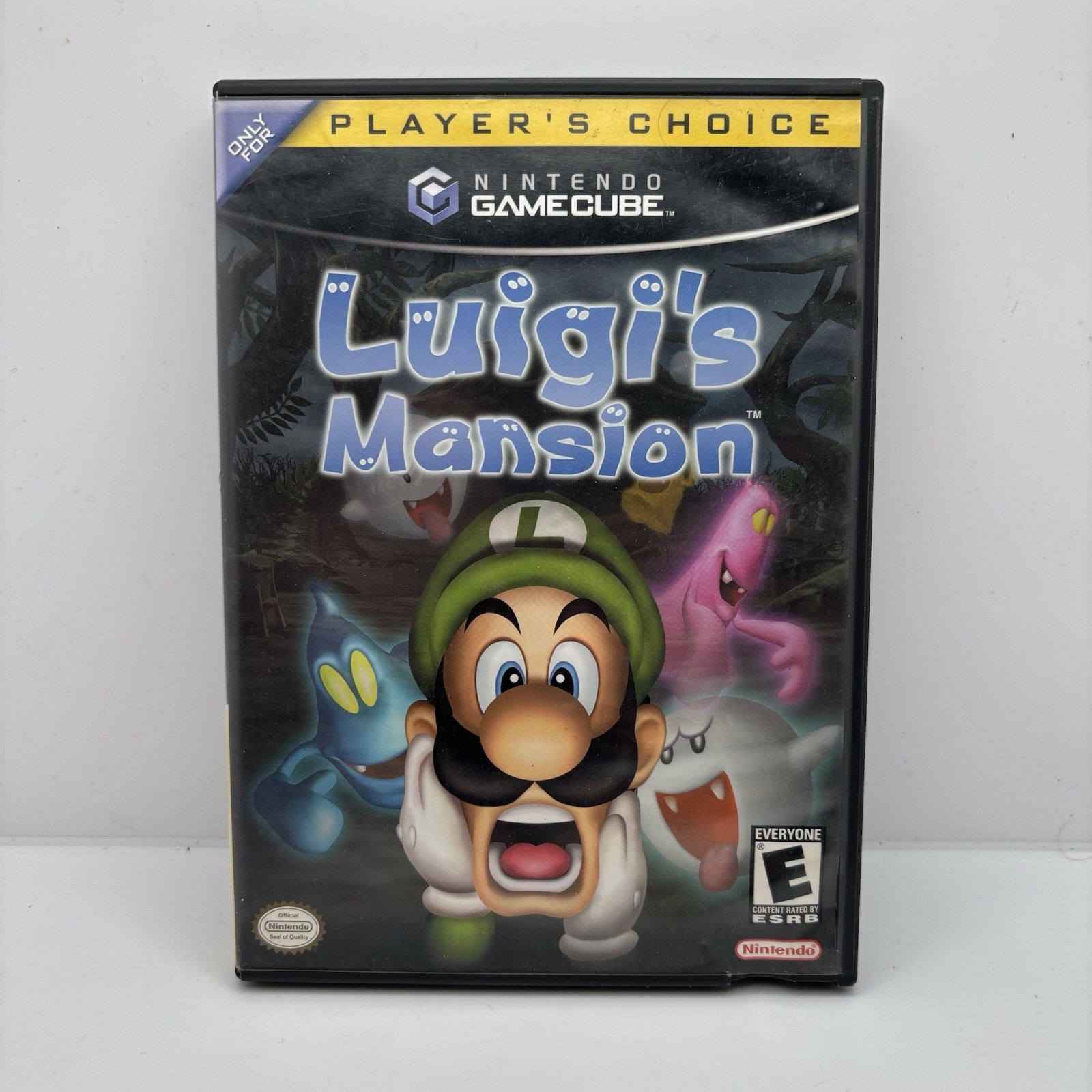 TESTED Luigi’s Mansion – Player’s Choice (Nintendo GameCube, 2003) AUTHENTIC BOX
