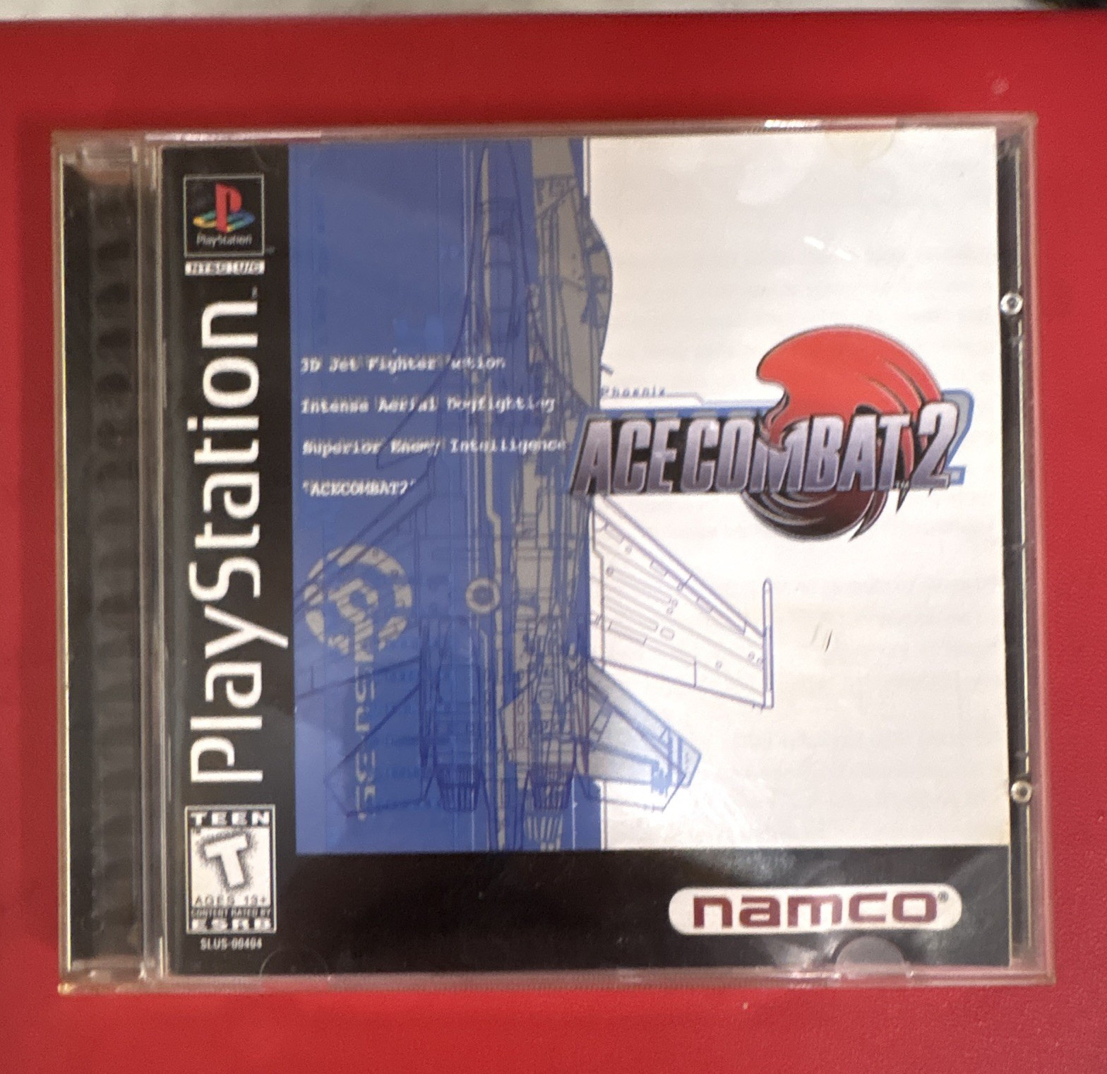 Namco Ace Combat 2 Sony PlayStation 1 PS1 T-Teen NTSC-U/C Ace Combat Series